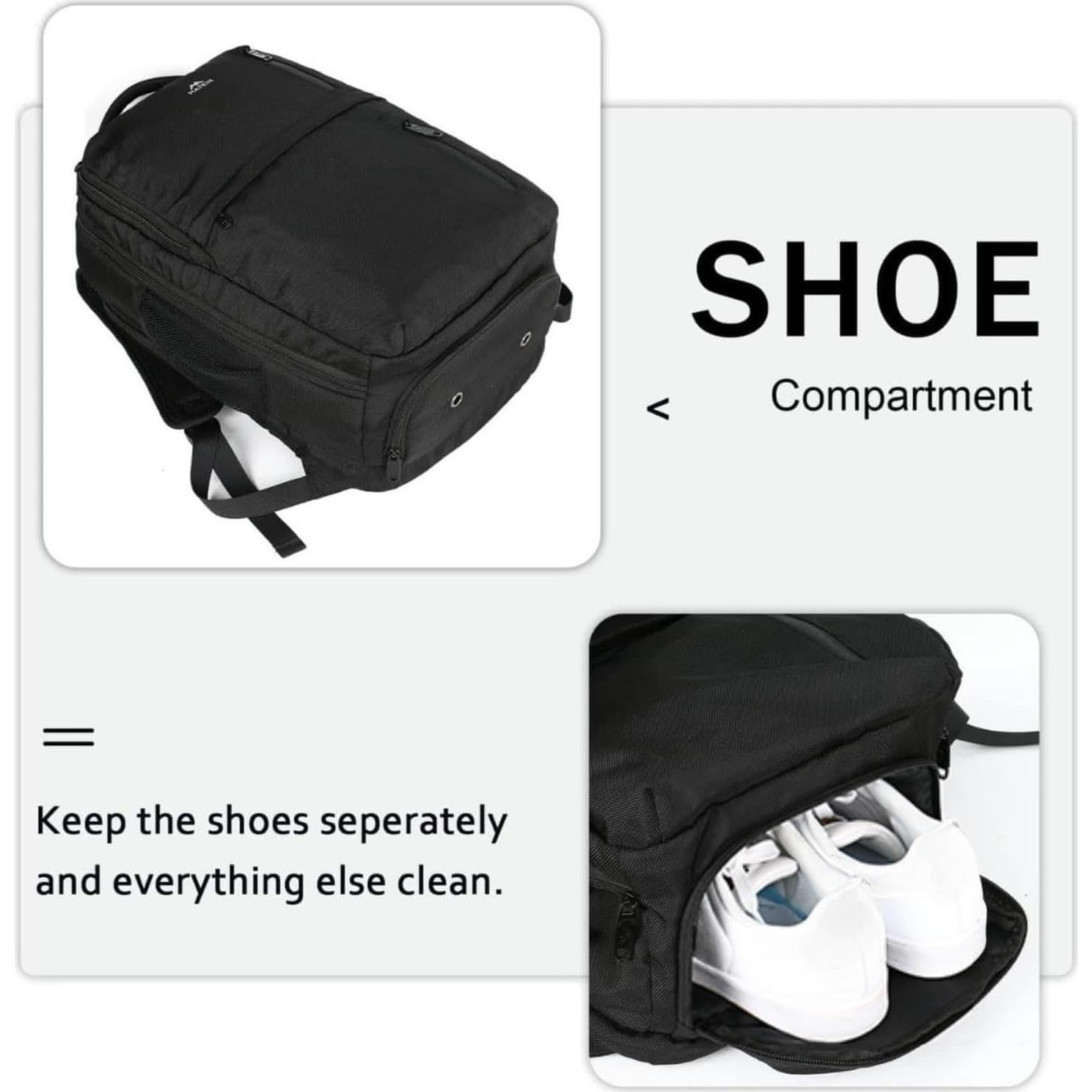 Mochila de Mano MATEIN para Laptop 17" Aprobada por Aerolíneas