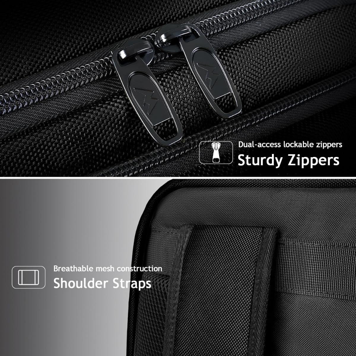 Mochila de Mano MATEIN para Laptop 17" Aprobada por Aerolíneas