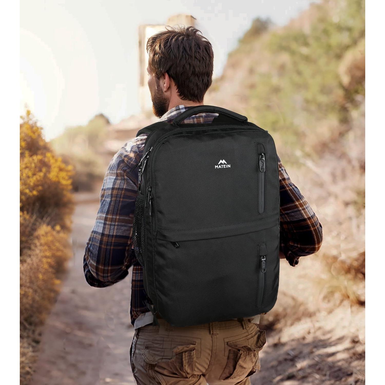 Mochila de Mano MATEIN para Laptop 17" Aprobada por Aerolíneas