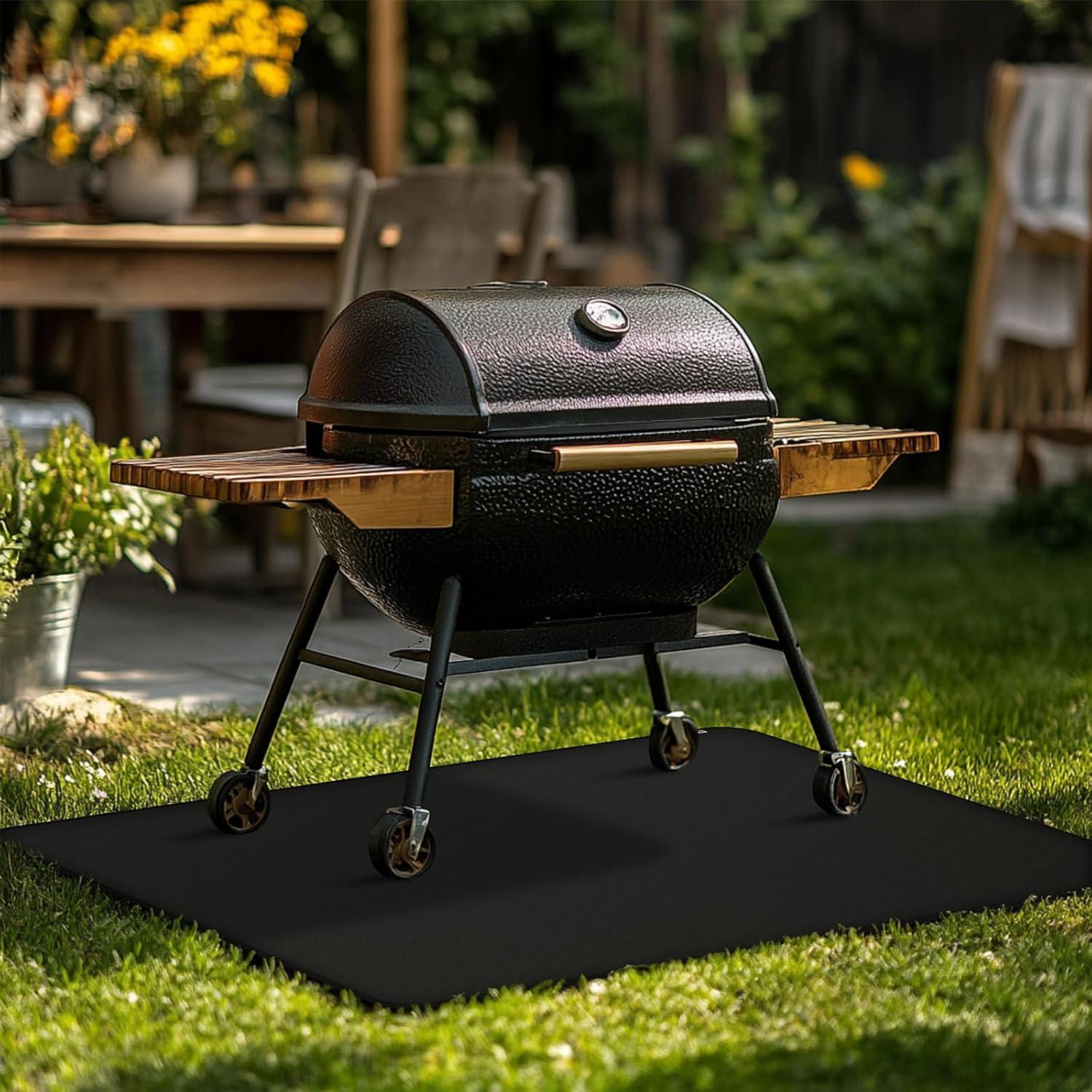 Alfombrilla Ignífuga Doble Cara FIREWESS 61x107 cm para Parrilla