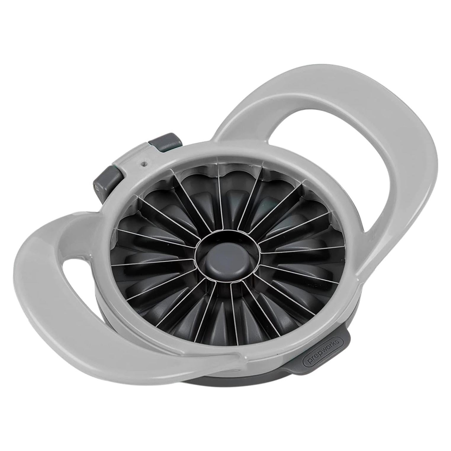 Cortador y Descorazonador de Manzana Progressive 16 Rebanadas Gris