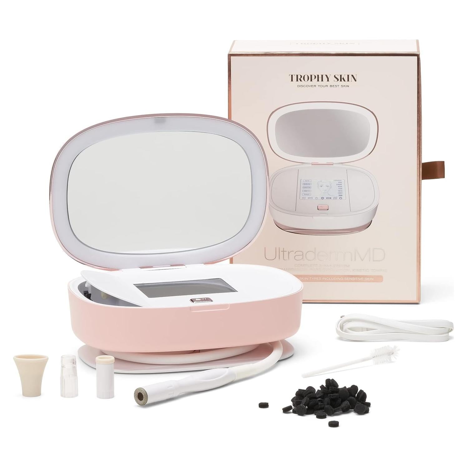 Máquina Exfoliadora Facial Trophy Skin UltradermMD - Spa en Casa