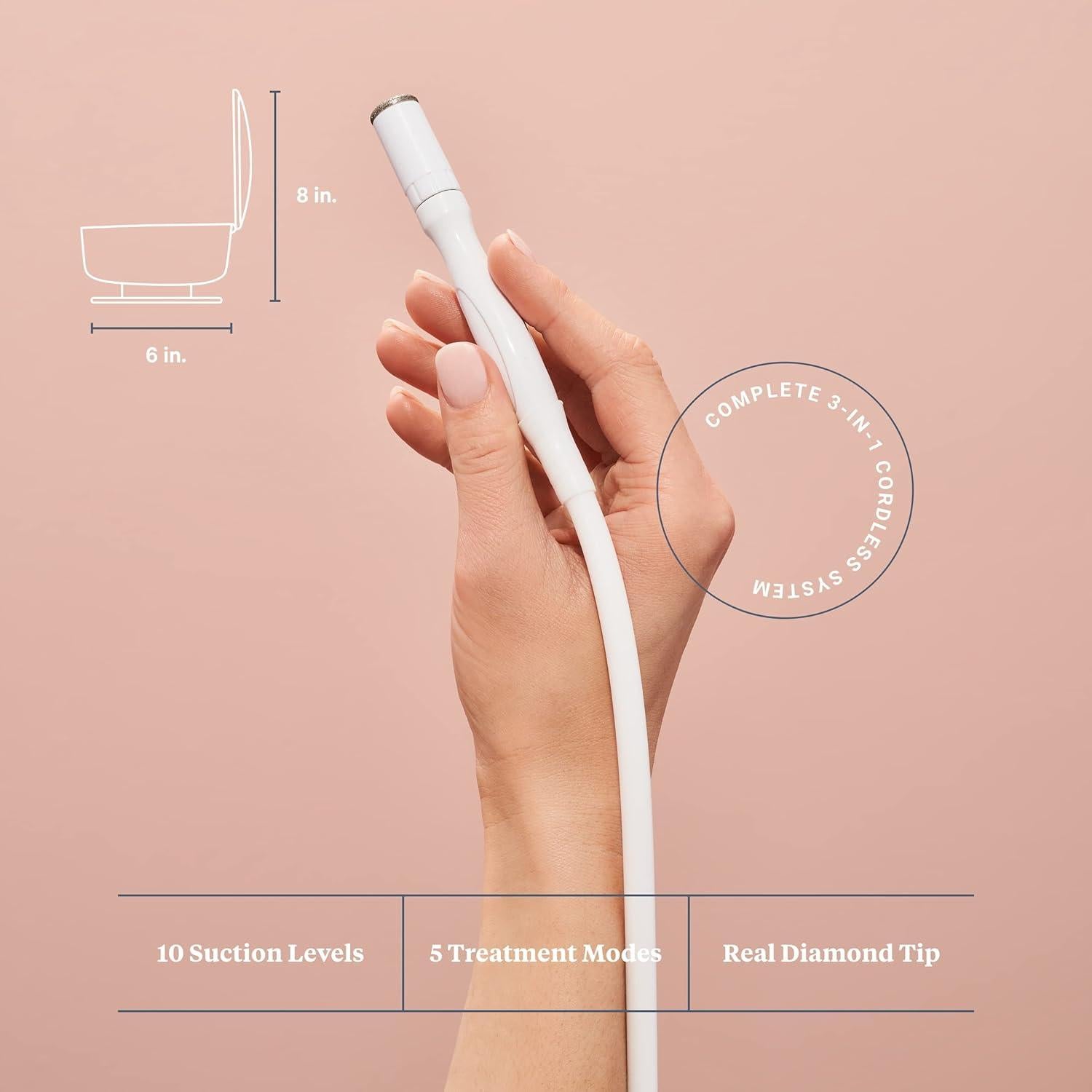 Máquina Exfoliadora Facial Trophy Skin UltradermMD - Spa en Casa