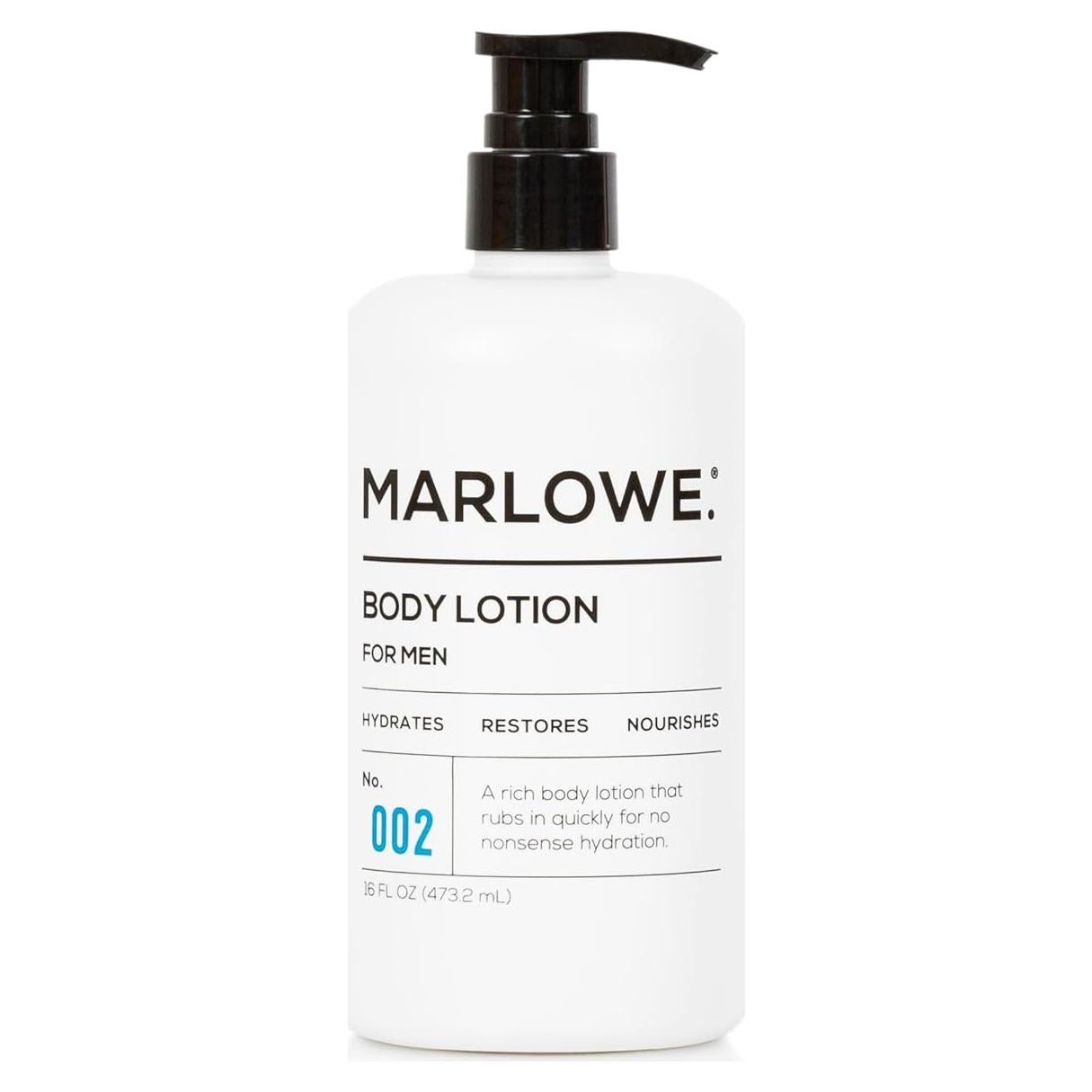 Loción Corporal MARLOWE. Original 425 g - Hidratante con Aloe Vera