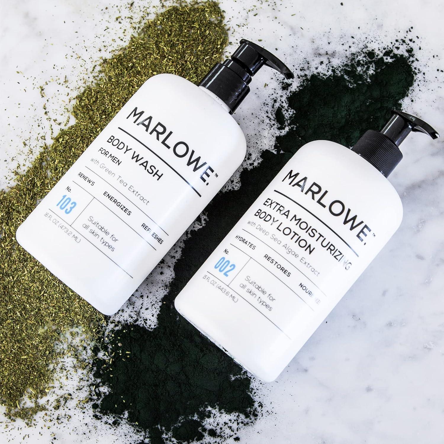 Loción Corporal MARLOWE. Original 425 g - Hidratante con Aloe Vera