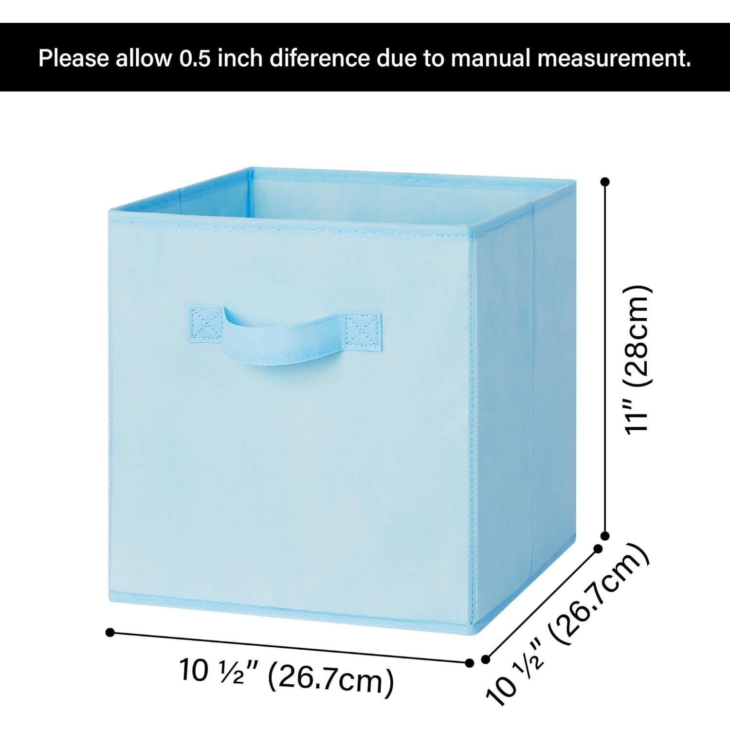 Cestas de Almacenamiento Plegables GRANNY SAYS 28 cm - Paquete de 6