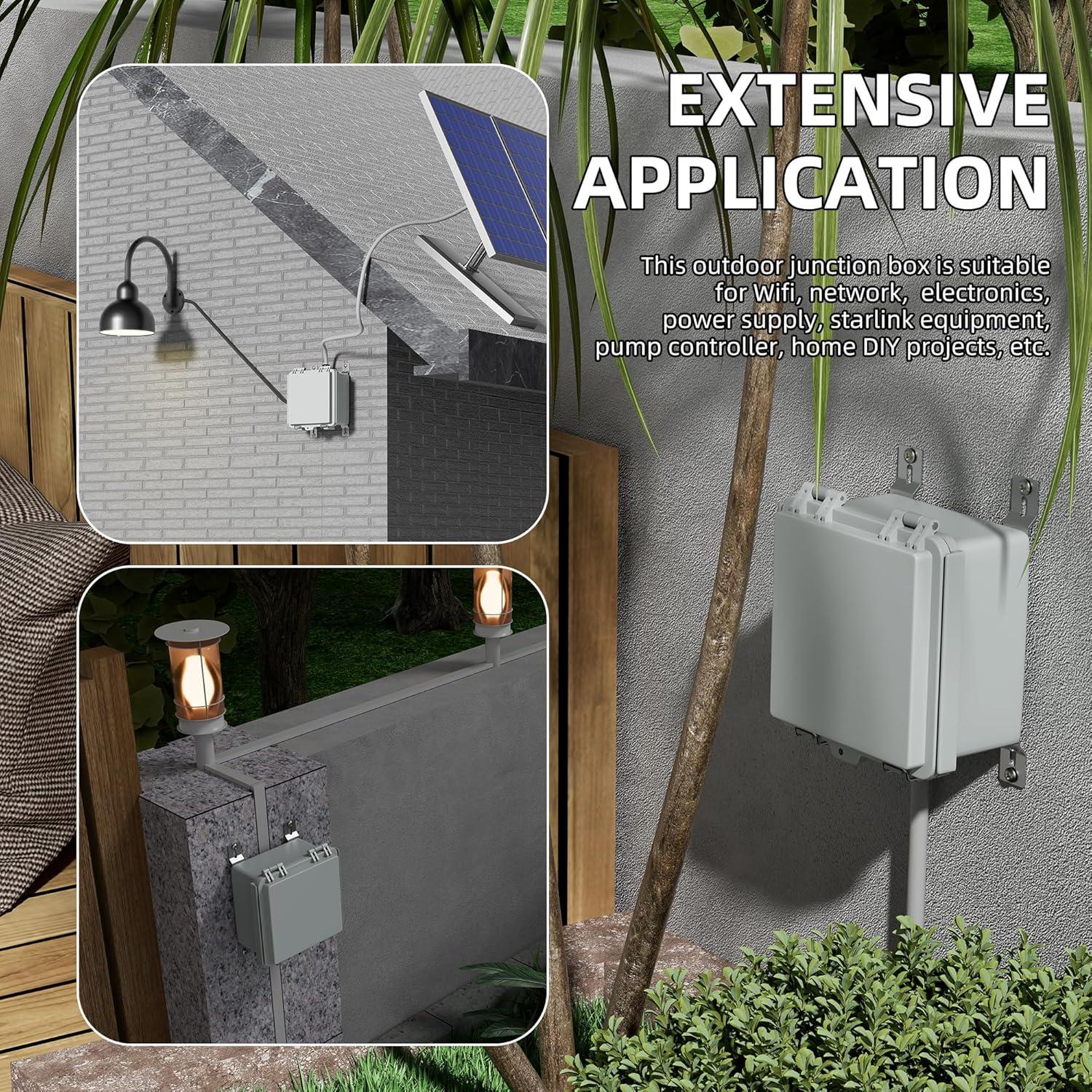 Caja Eléctrica Exterior Joinfworld IP67 15x15cm Resistente