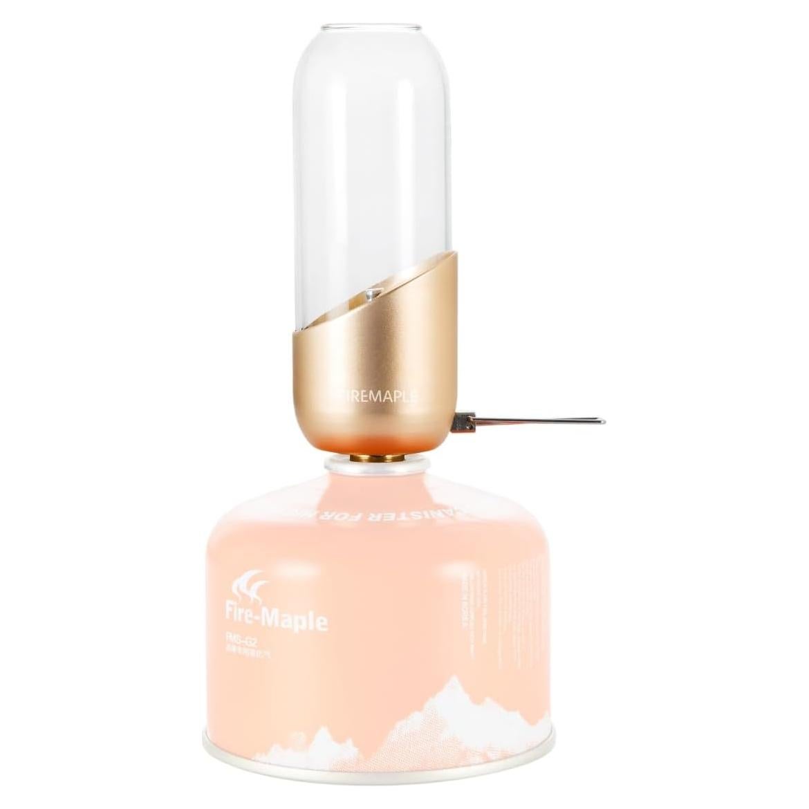 Lámpara de Camping Fire-Maple Naranja 9.4x5.1x13.7cm Sin Mechas