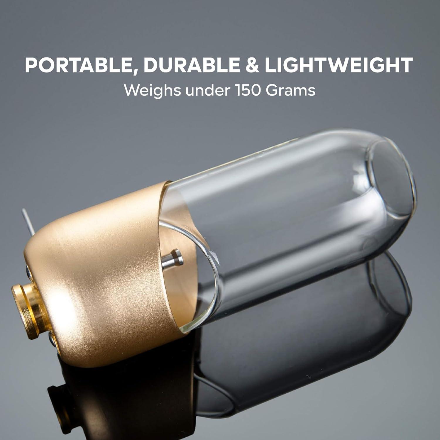 Lámpara de Camping Fire-Maple Naranja 9.4x5.1x13.7cm Sin Mechas