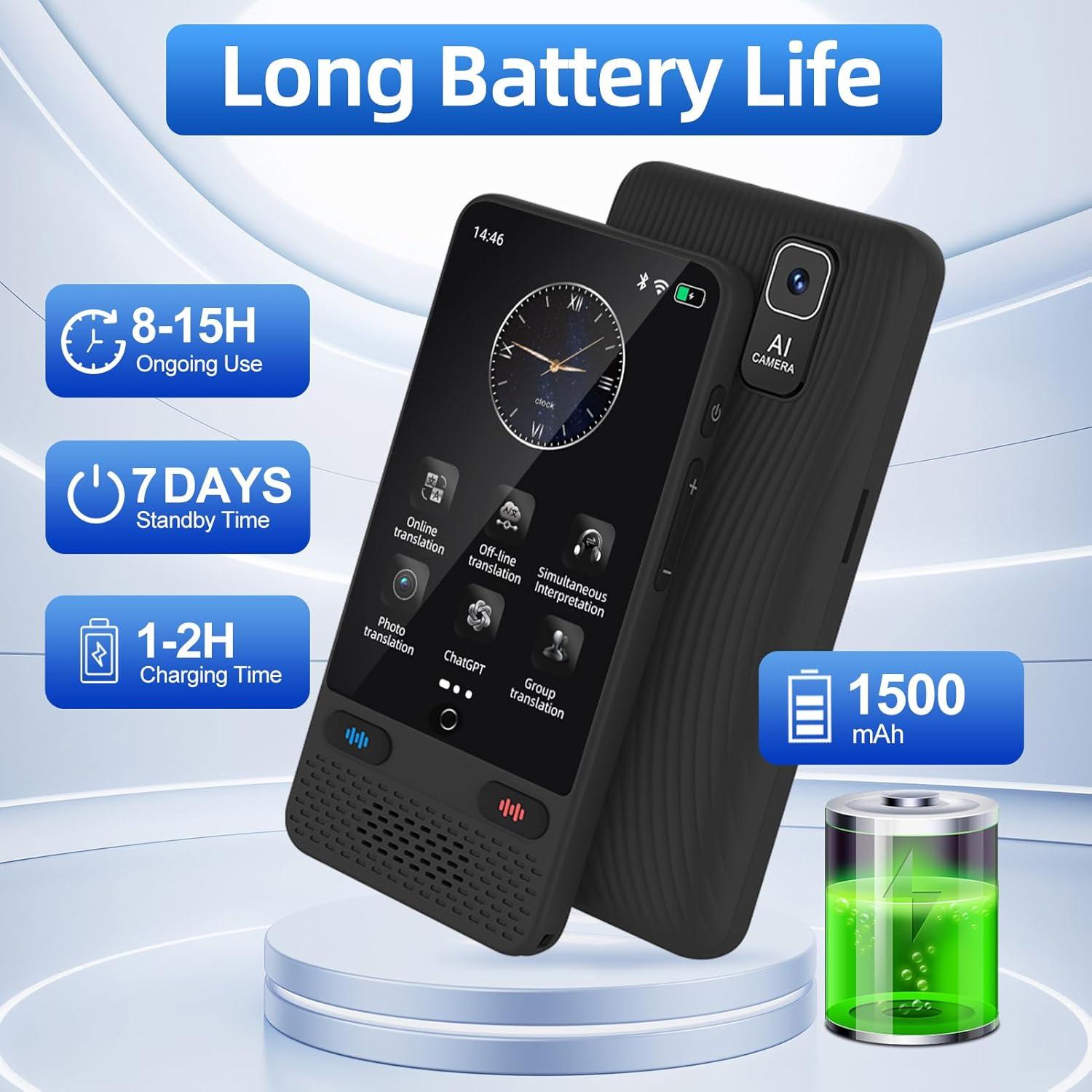 Traductor de Idiomas S85 Boeleo - 138 Idiomas, Sin WiFi