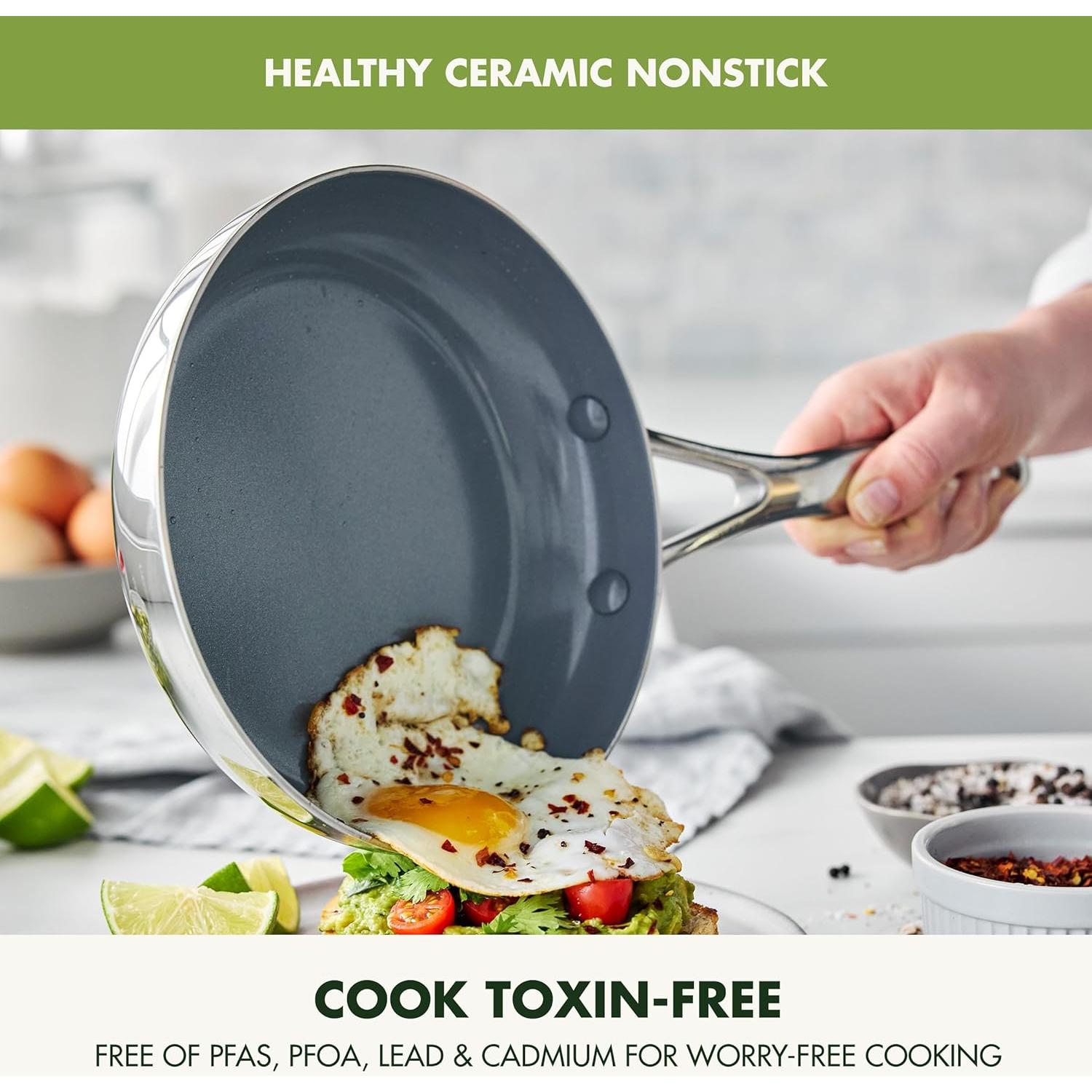 Juego de Utensilios de Cocina GreenPan Valencia Pro 10 Pzas