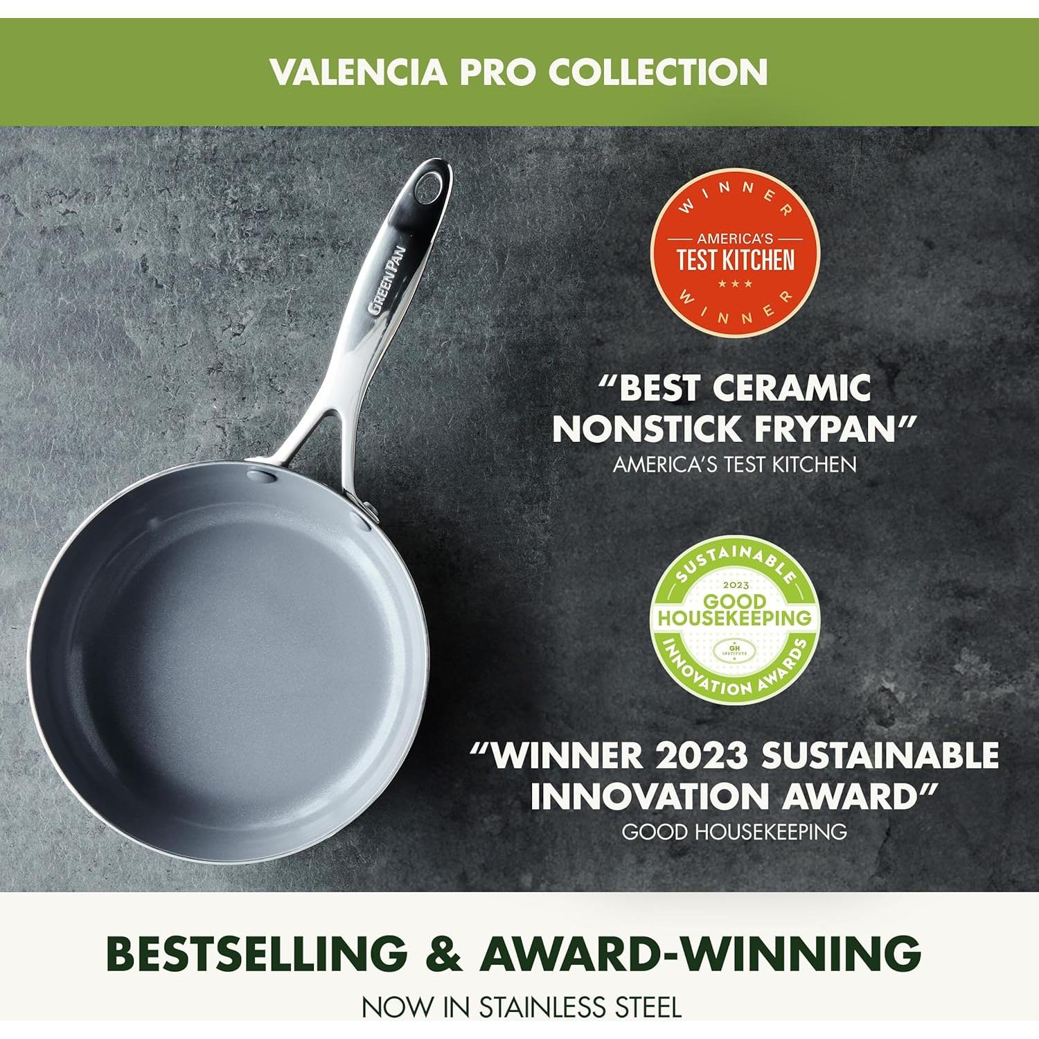 Juego de Utensilios de Cocina GreenPan Valencia Pro 10 Pzas