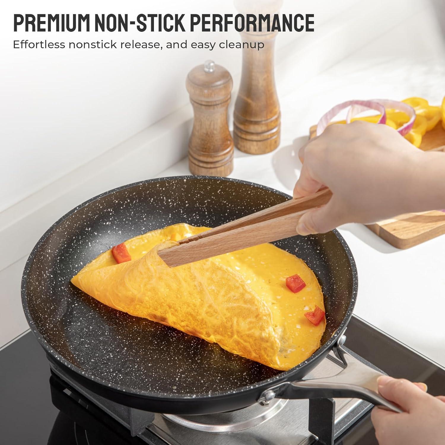 Juego de Utensilios de Cocina BEZIA 10 Piezas Inducción