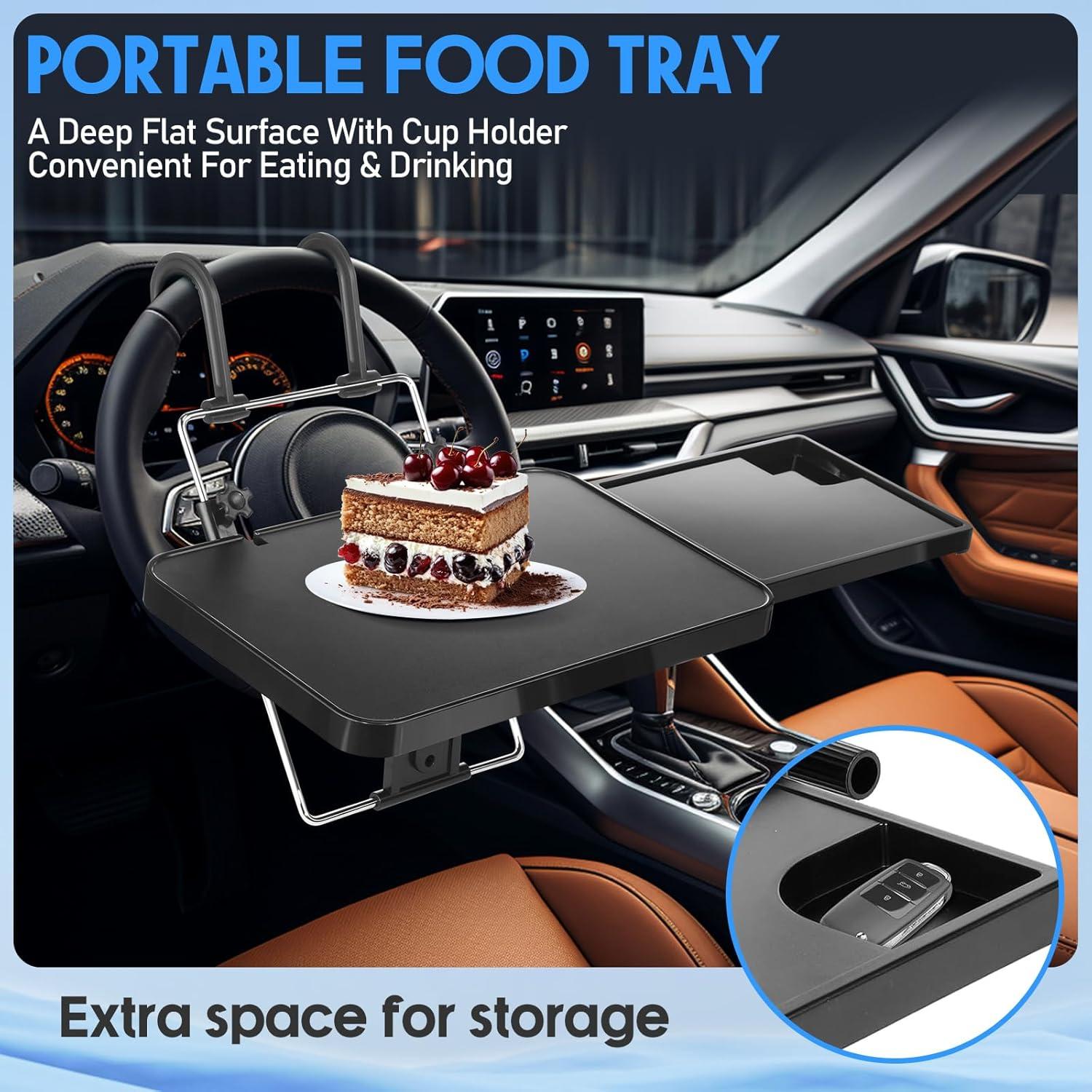 Bandeja Multifuncional para Volante Datanly 2 en 1 - Soporte Laptop