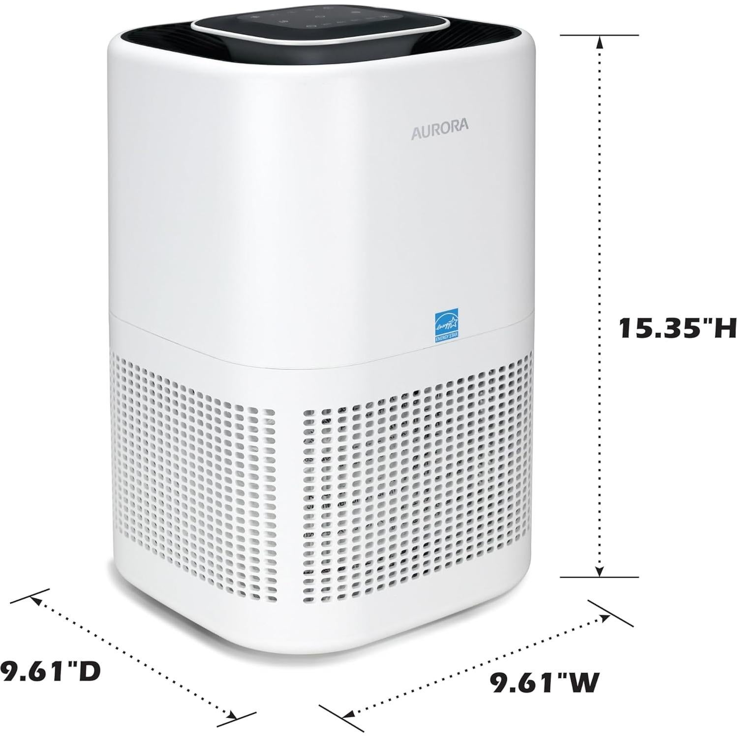 Purificador de Aire Aurora AR100W HEPA H13 102 m² Blanco