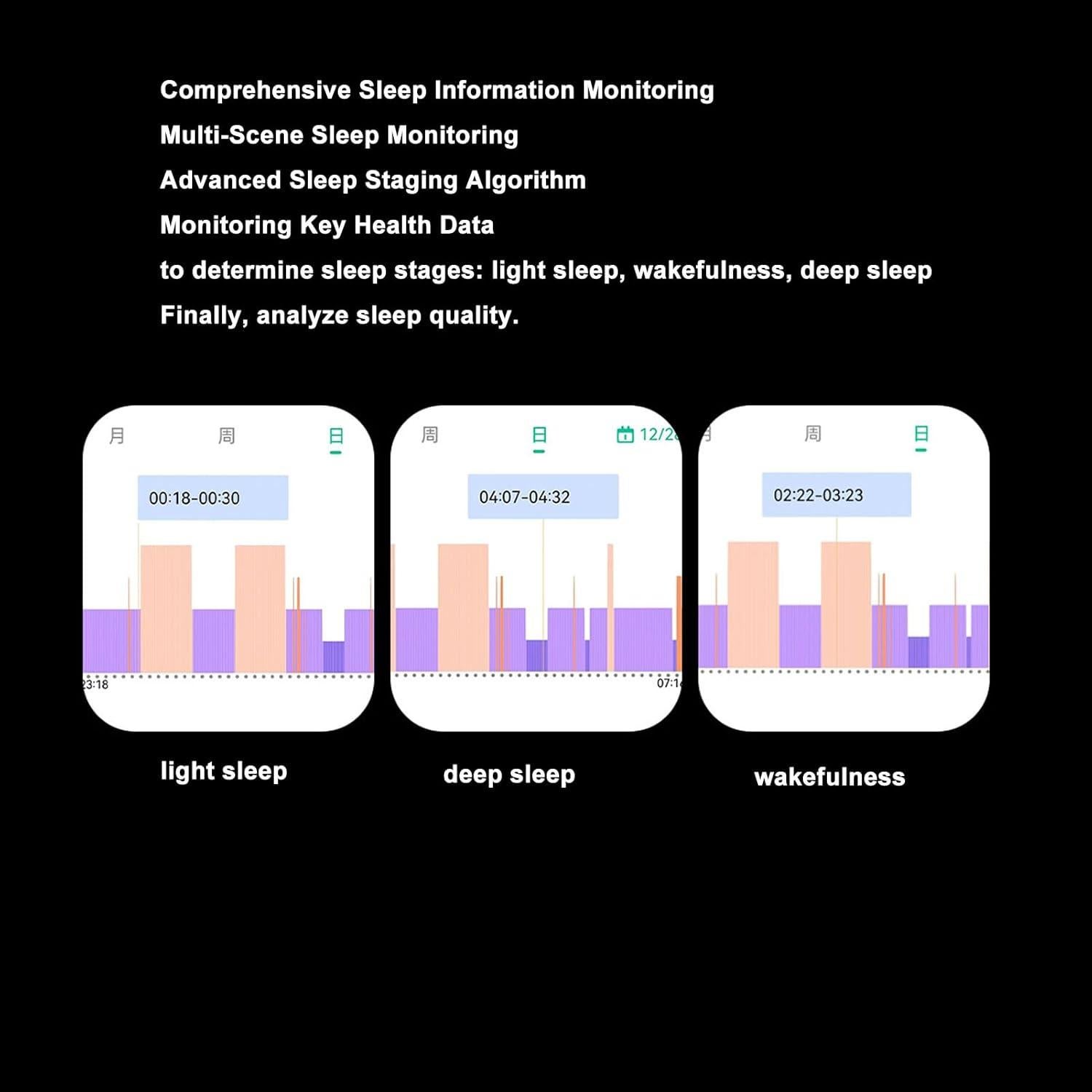 ASHATA Smart Ring Health, Health Ring to Monitor Fitness Sleep Heart Rate, Step Counting, Remotely Take Photo, IP68 Smart Health Ring for Men Women, Silver (8)