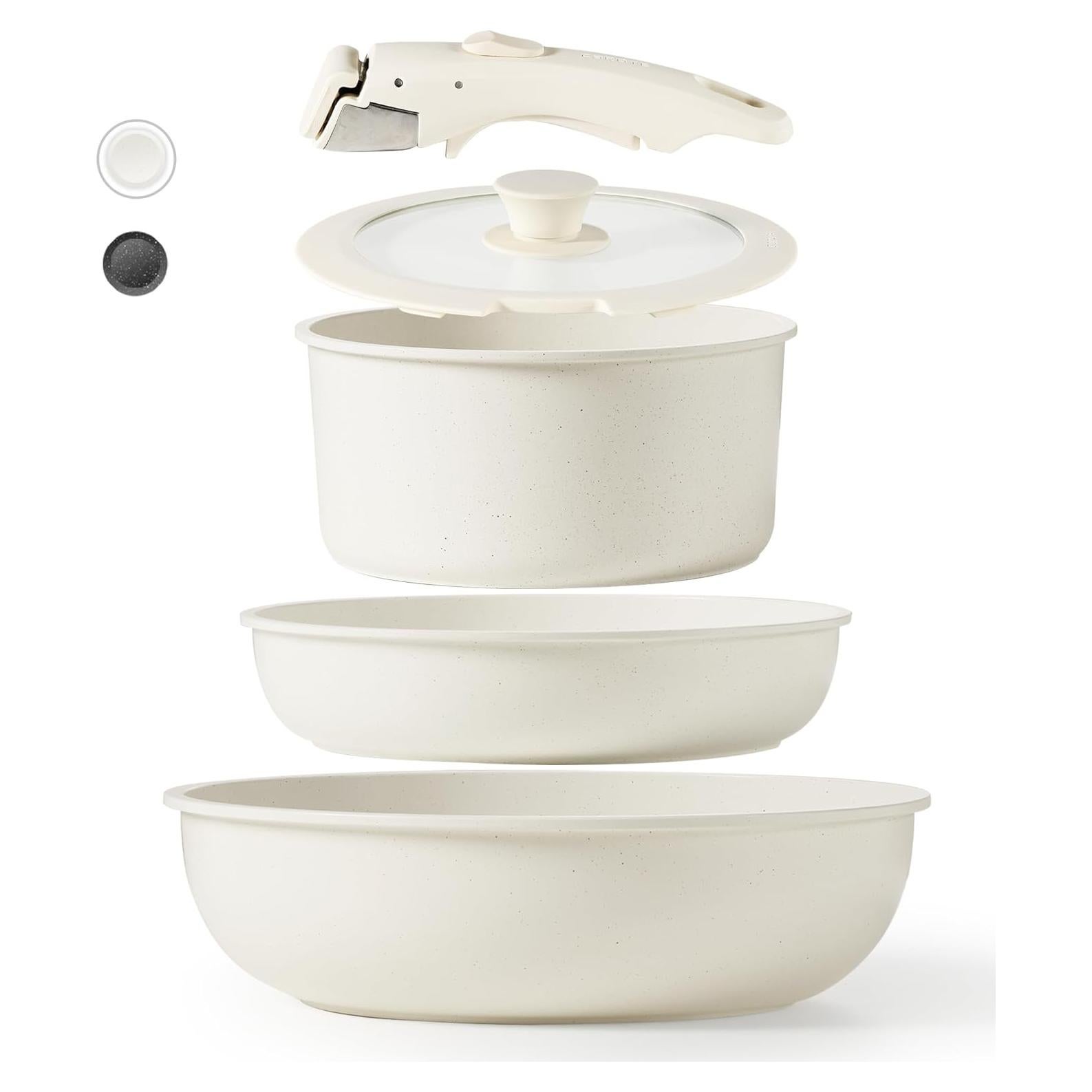 Juego de Utensilios de Cocina CAROTE 5 Piezas Antiadherentes