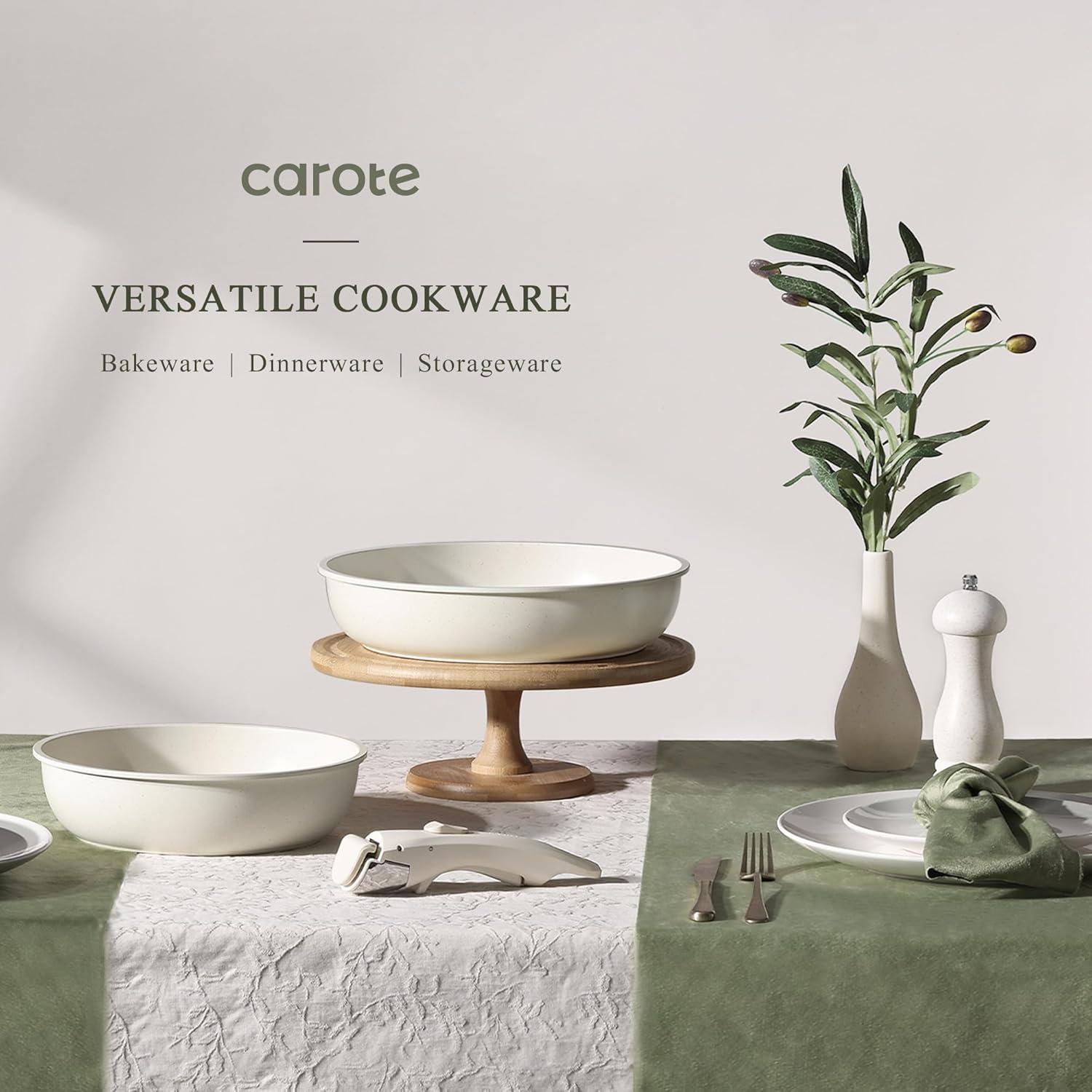 Juego de Utensilios de Cocina CAROTE 5 Piezas Antiadherentes