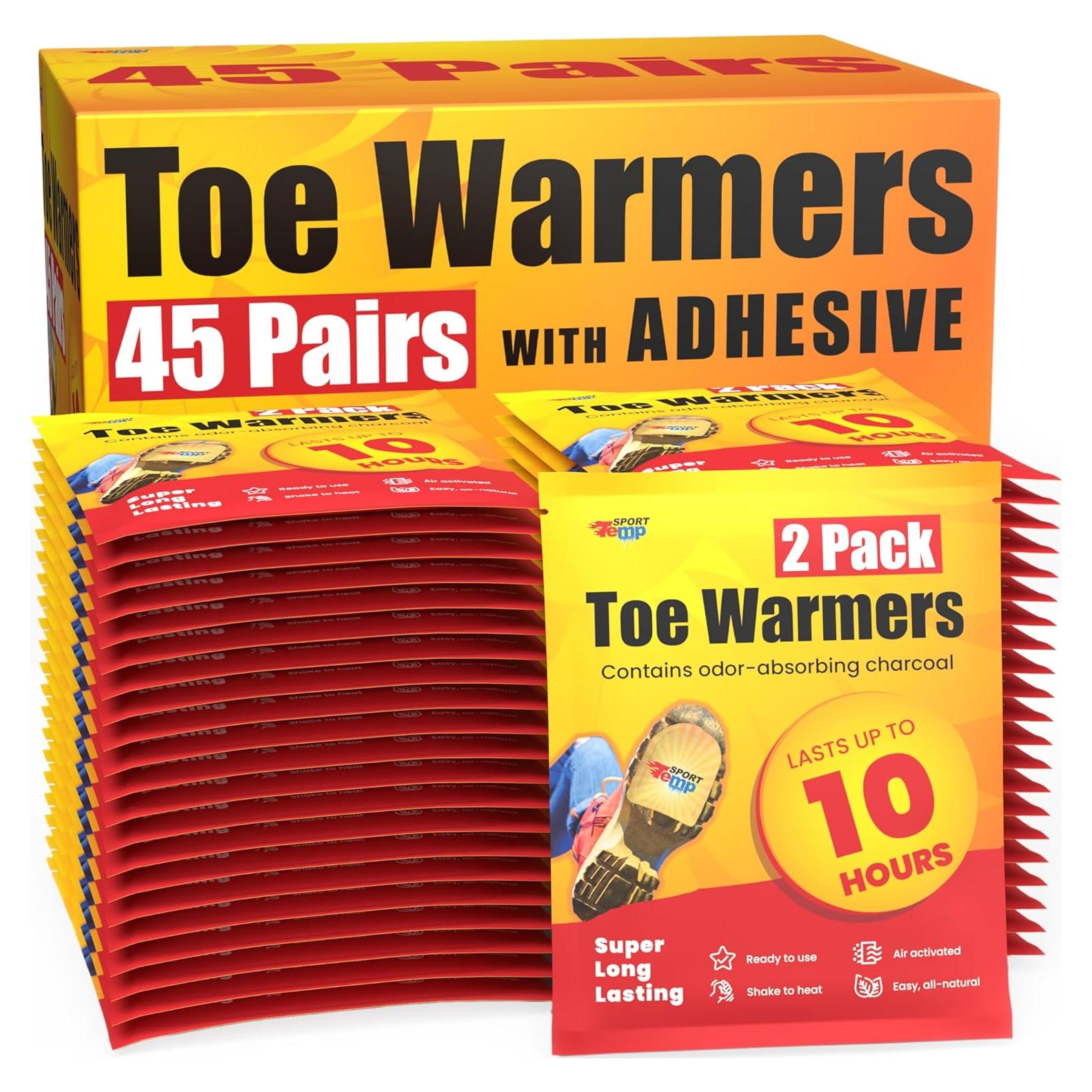 Calentadores de Dedos Sport Temp TOEW-A-10H - 45 Pares