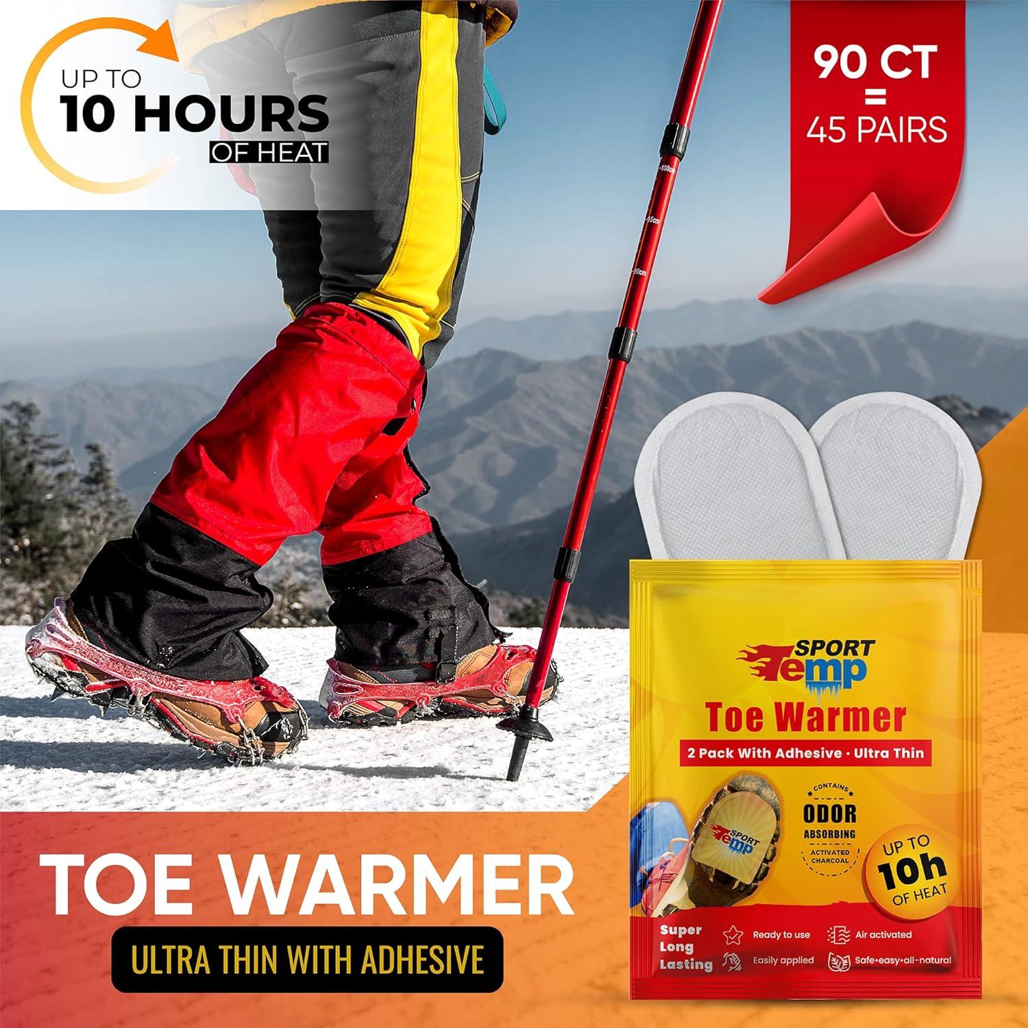 Calentadores de Dedos Sport Temp TOEW-A-10H - 45 Pares