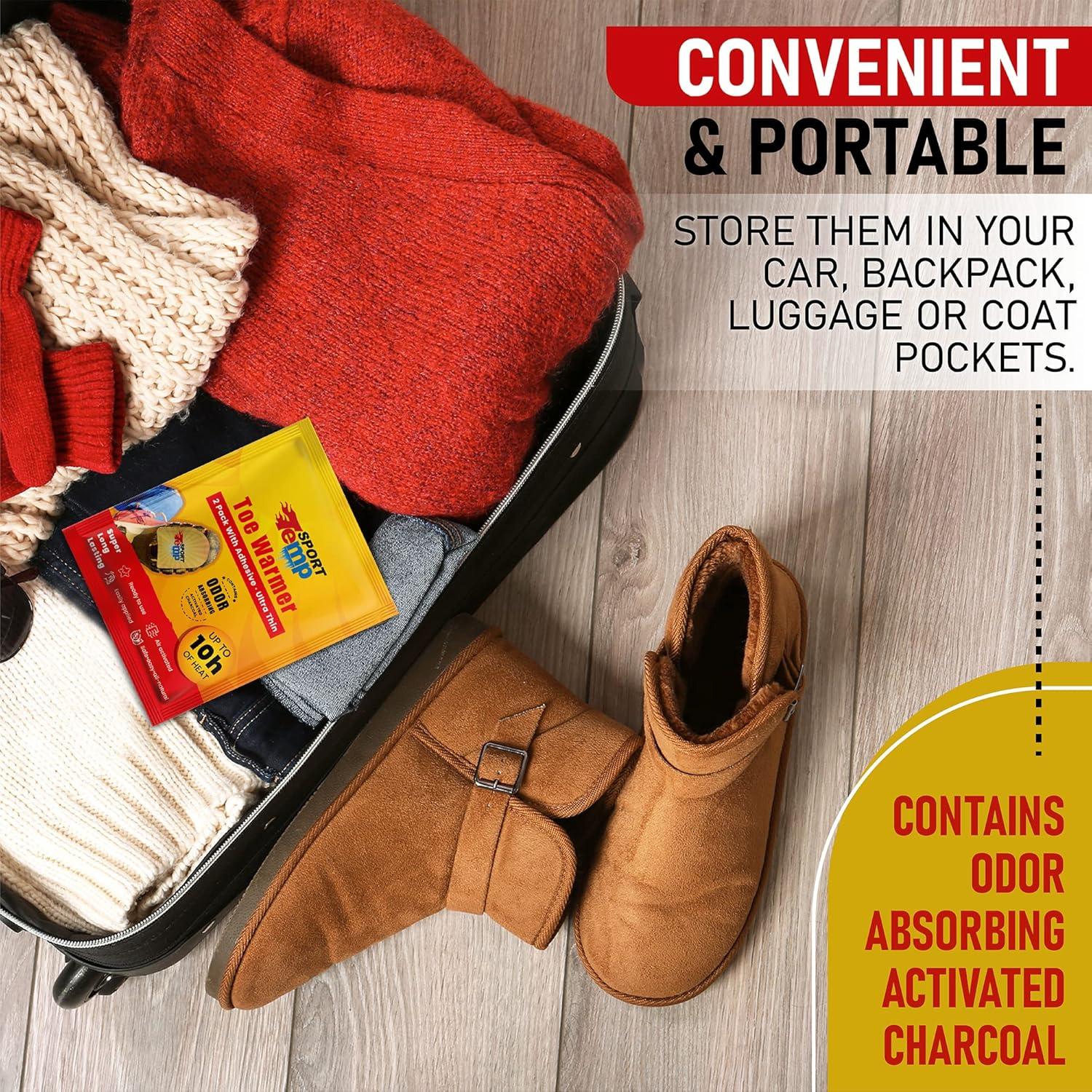 Calentadores de Dedos Sport Temp TOEW-A-10H - 45 Pares