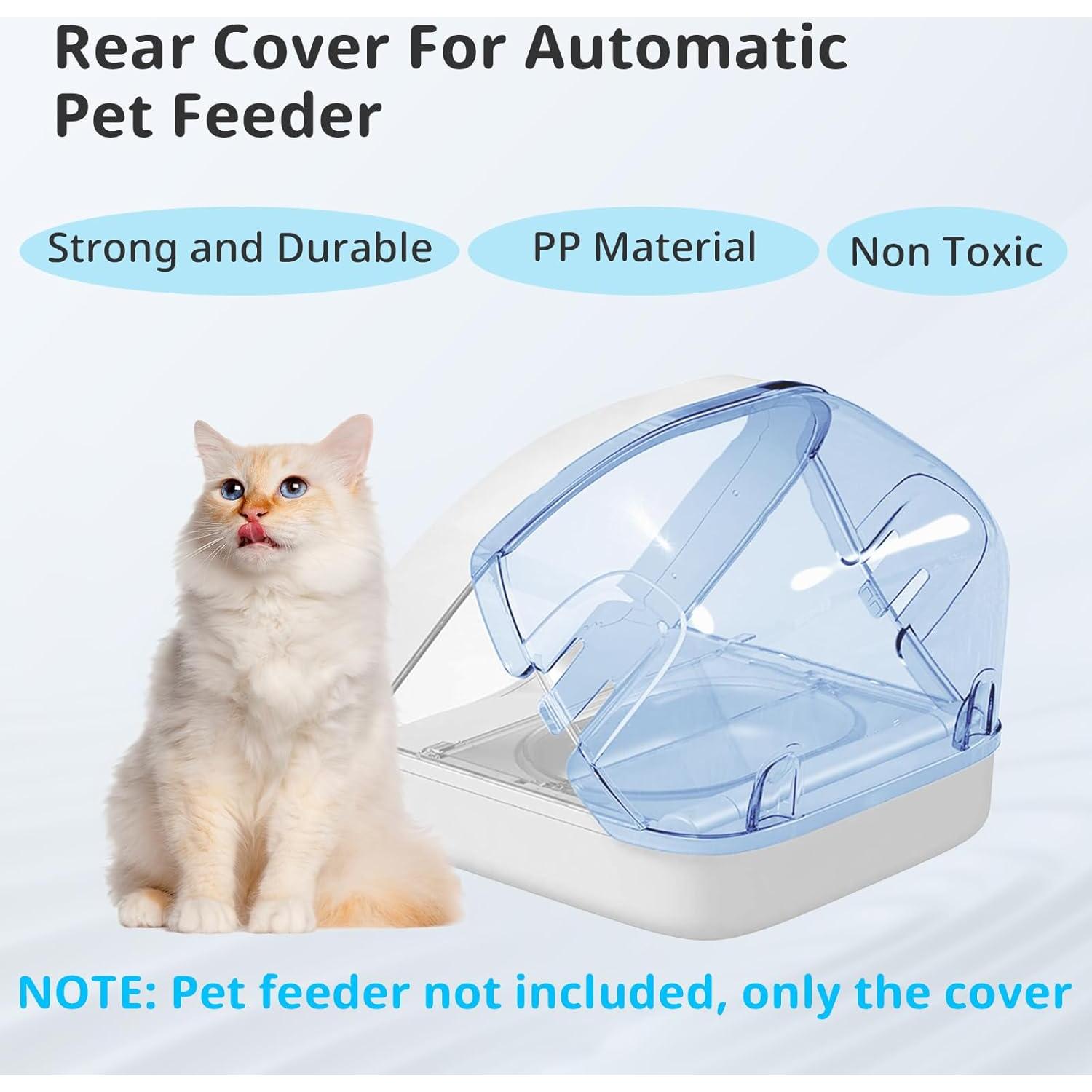 Cubierta Trasera para Comedero Automático Baofum - Azul