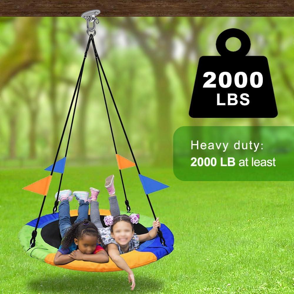 Ganchos de Columpio SELEWARE Acero Inoxidable 180° 907kg