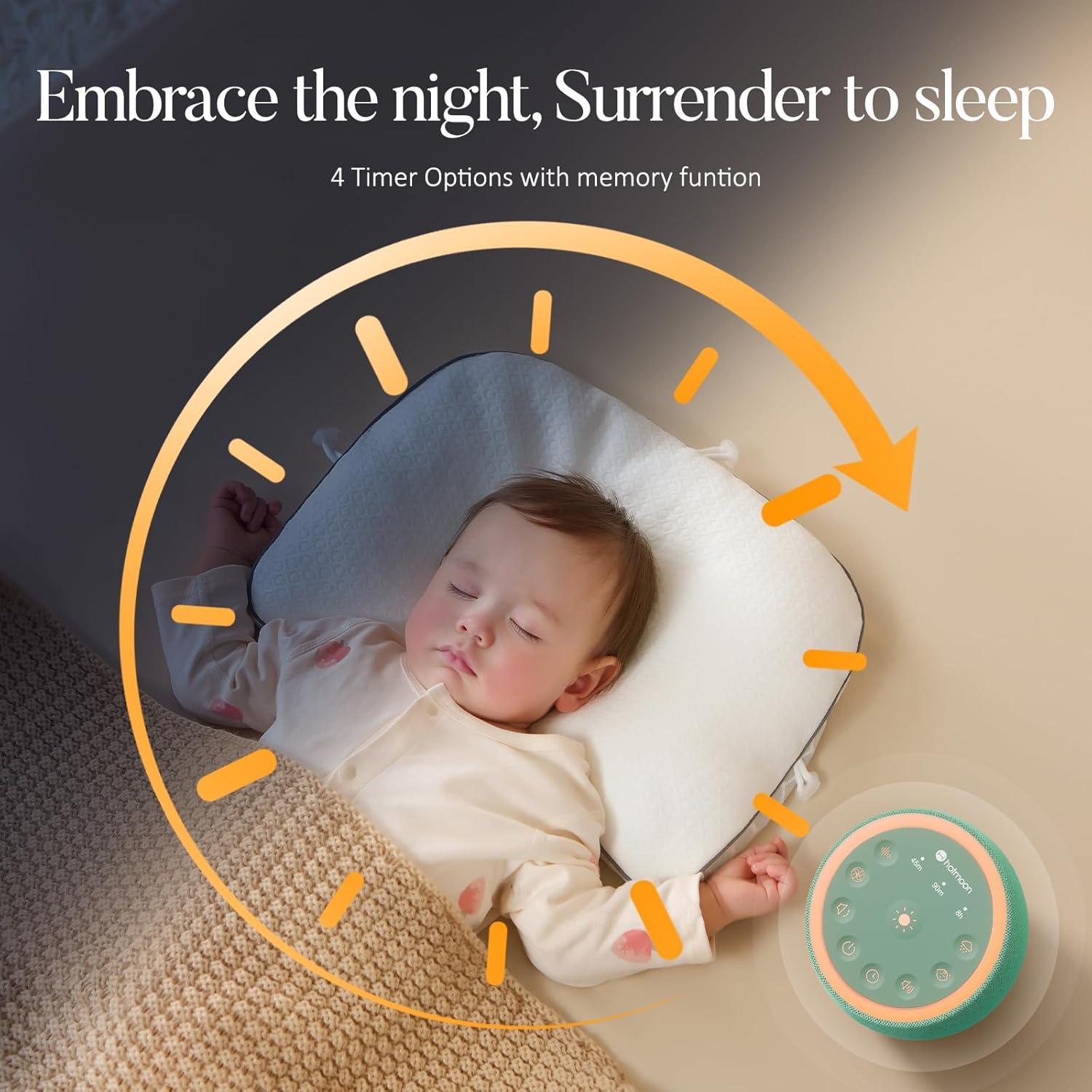 Máquina de Sonido Hotmoon con 40 Sonidos y Luz Nocturna