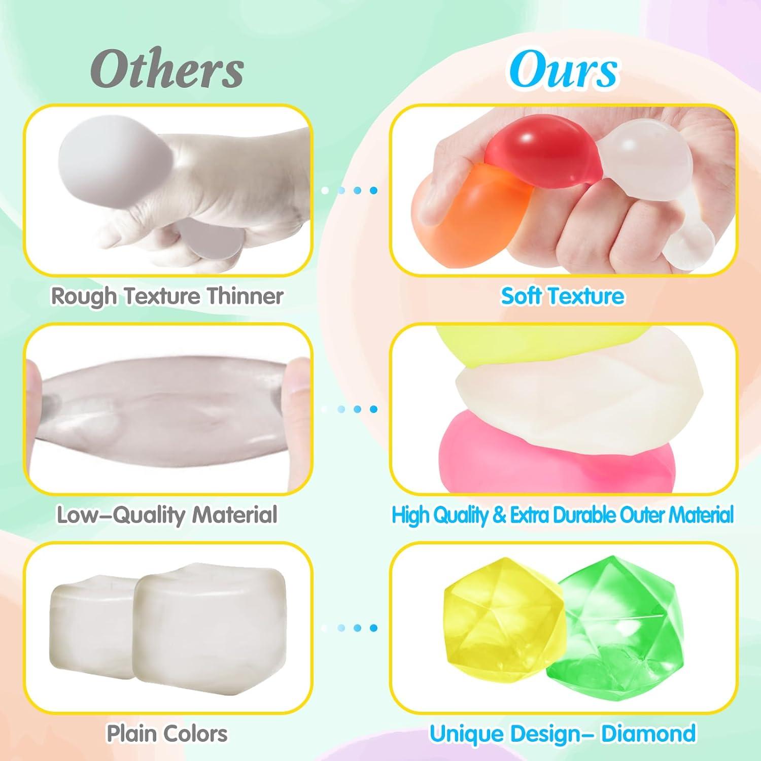 Pelotas Antiestrés Drephere - Juguetes Sensoriales 4.1 cm