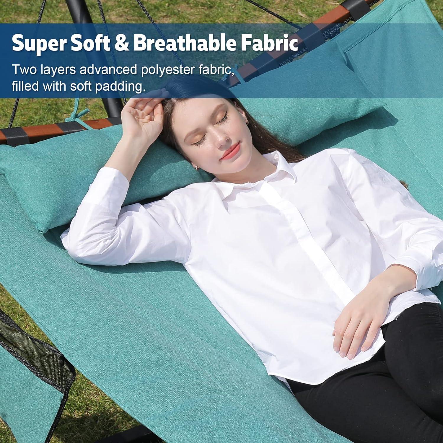 Hamaca TegerDeger 2 Personas 139,7 x 200,6 cm Soporte Incluido