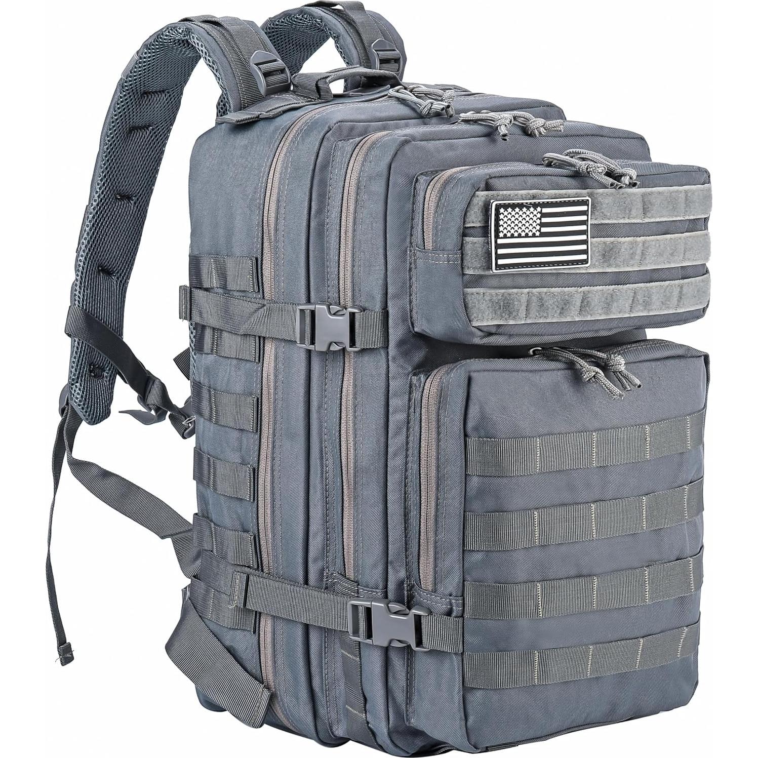 Mochila Táctica Militar LHI 45L con Sistema Molle