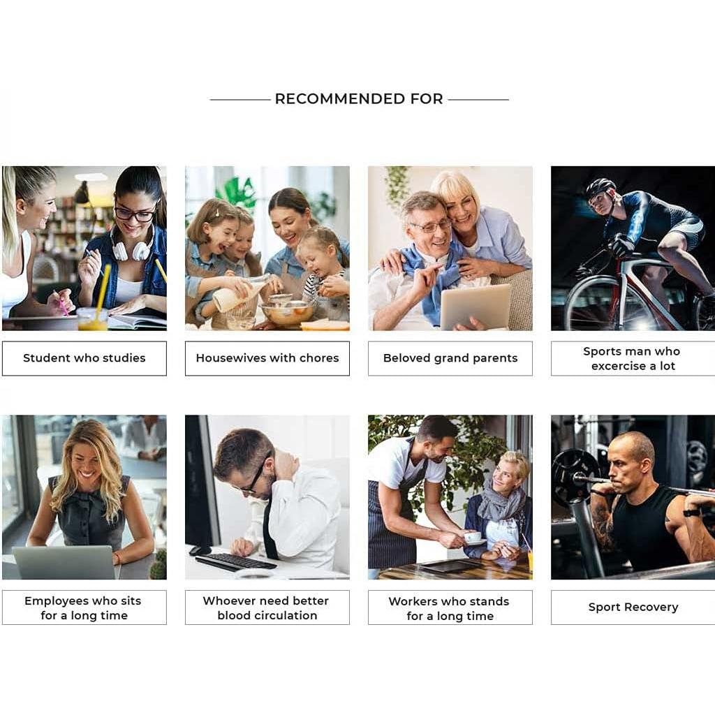 Masajeador de Piernas Doctor Life SP-2000 L - Compresión Dinámica