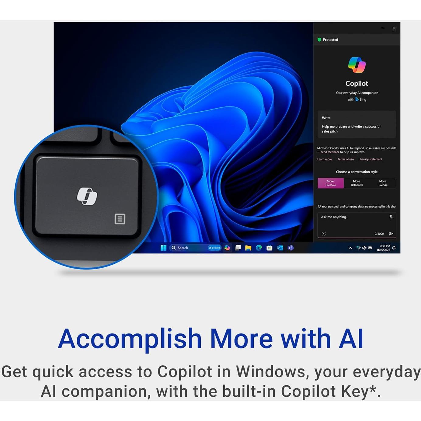 Combo Teclado y Ratón Silencioso Dell KM555 - Accesos Rápidos