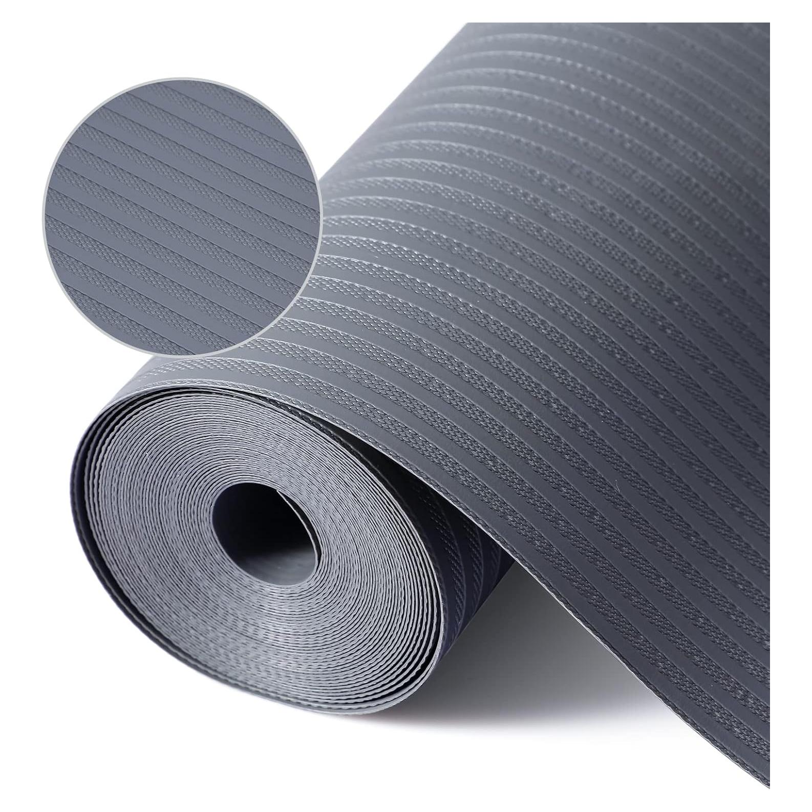 Forro de Estante Mcrbeay 25.4x304.8 cm Antideslizante Gris