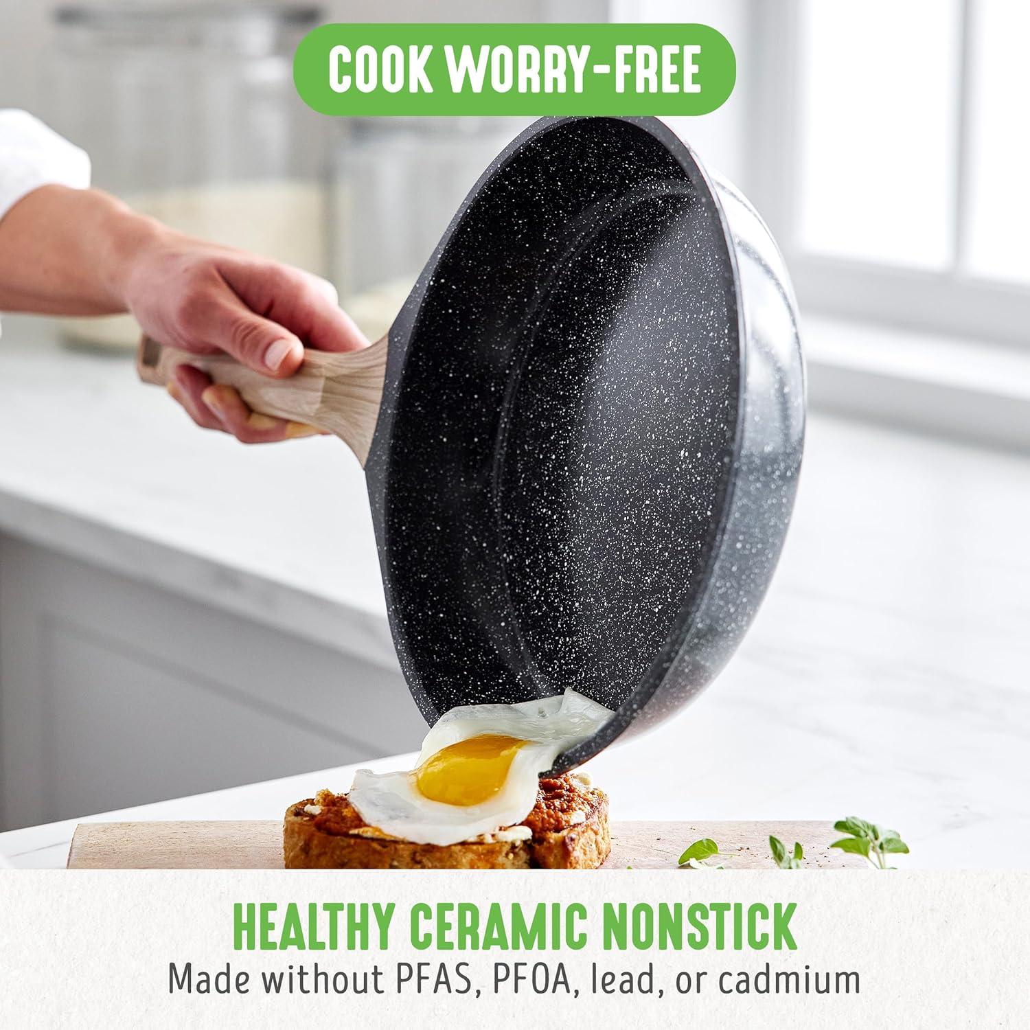 Juego de Utensilios de Cocina GreenLife 8 Piezas Inducción