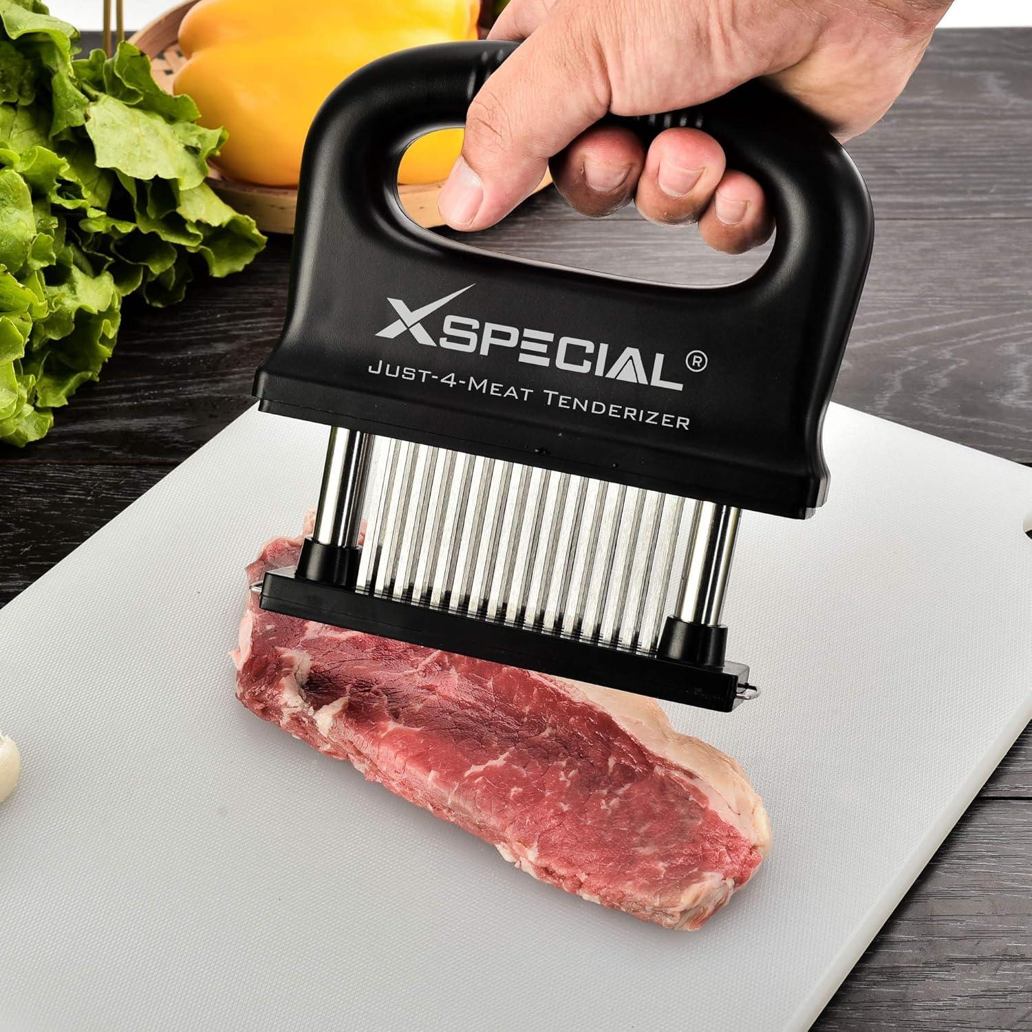 Ablandador de Carne XSpecial 48 Cuchillas Acero Inoxidable