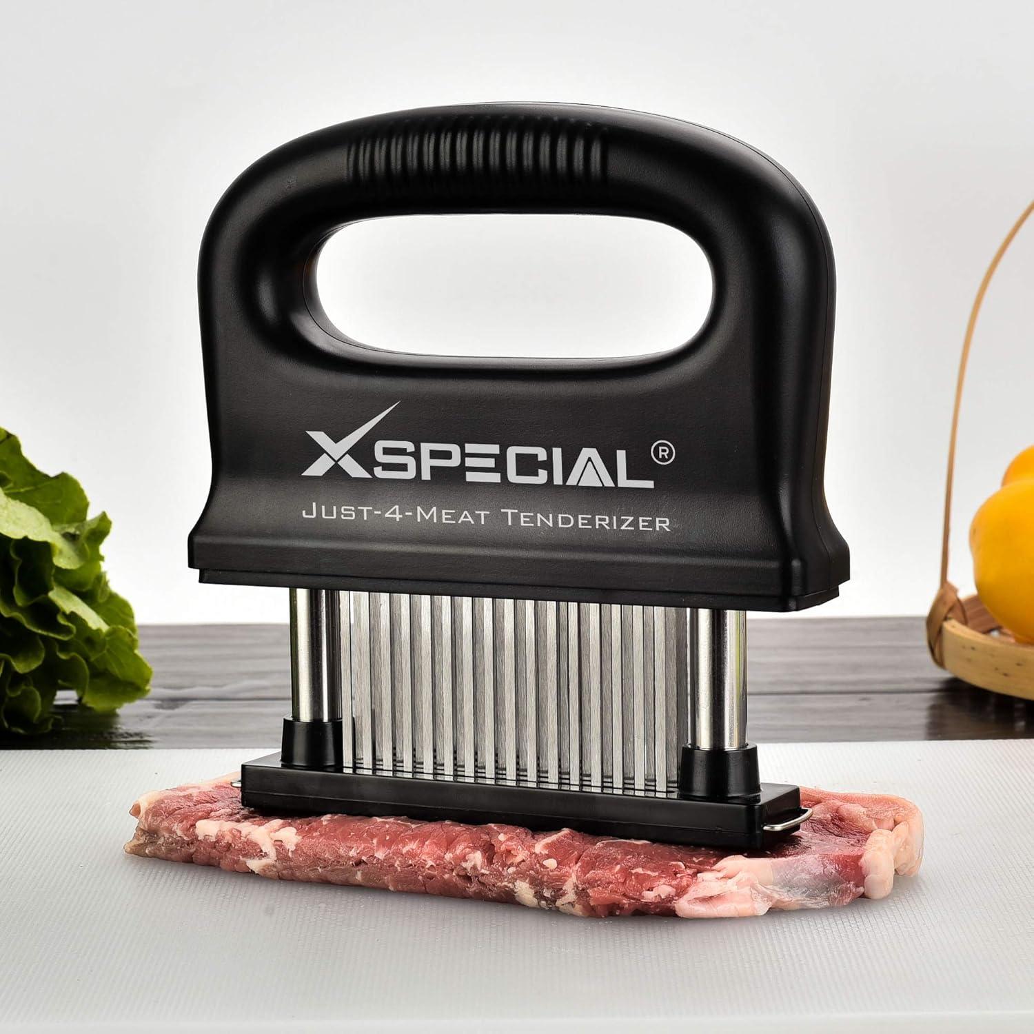 Ablandador de Carne XSpecial 48 Cuchillas Acero Inoxidable