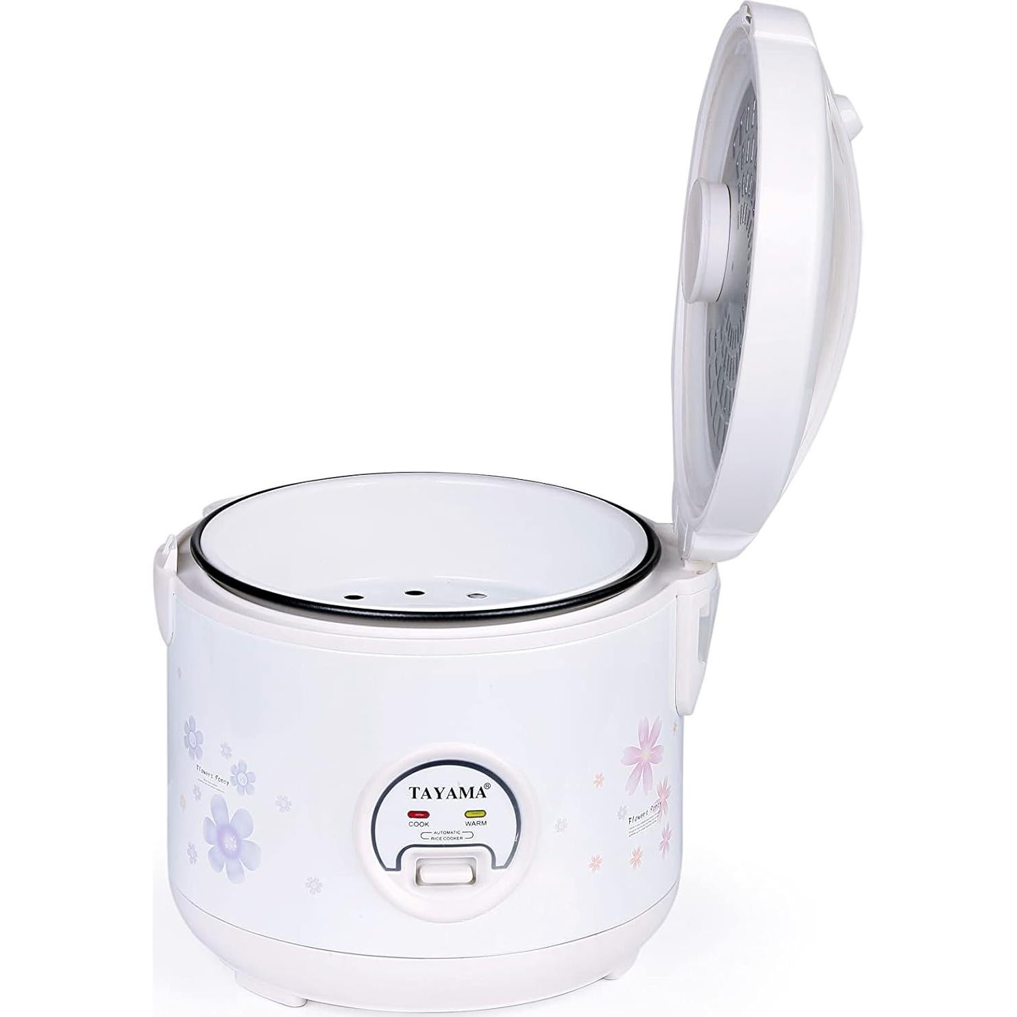 Cocedor de Arroz TAYAMA TRC-04RS 5 Tazas Blanco Automático