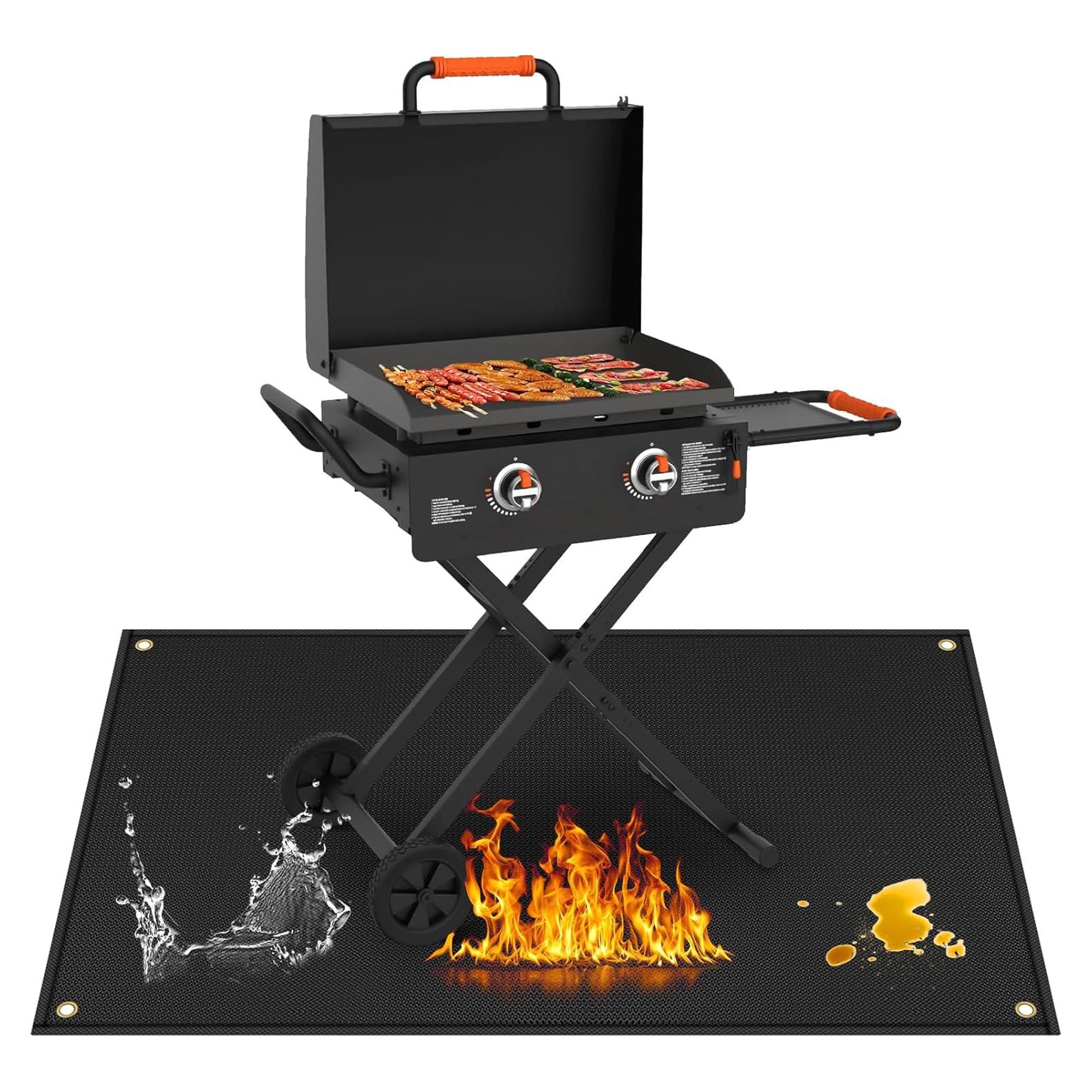 Mat para Parrilla Amerbro 121.92x91.44cm Resistente al Calor