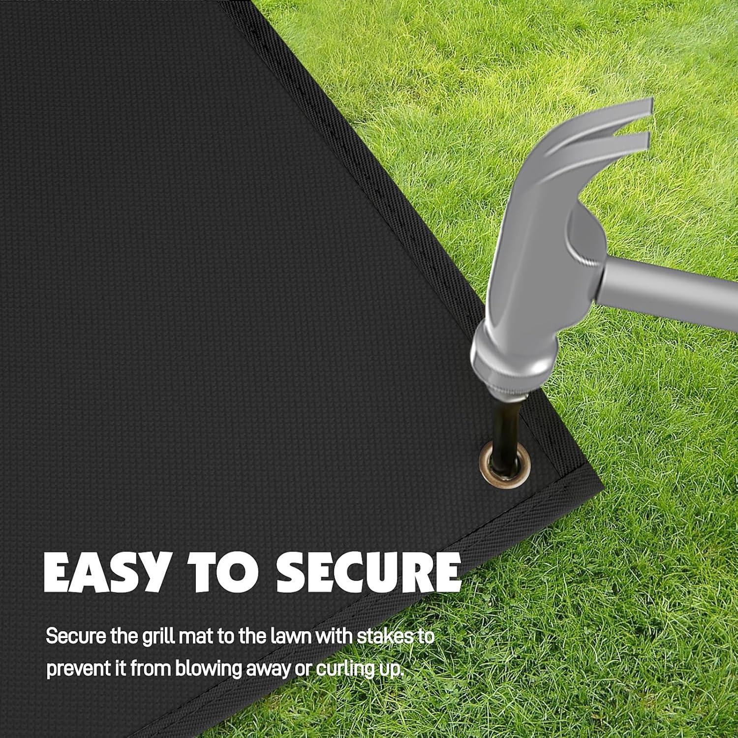 Mat para Parrilla Amerbro 121.92x91.44cm Resistente al Calor