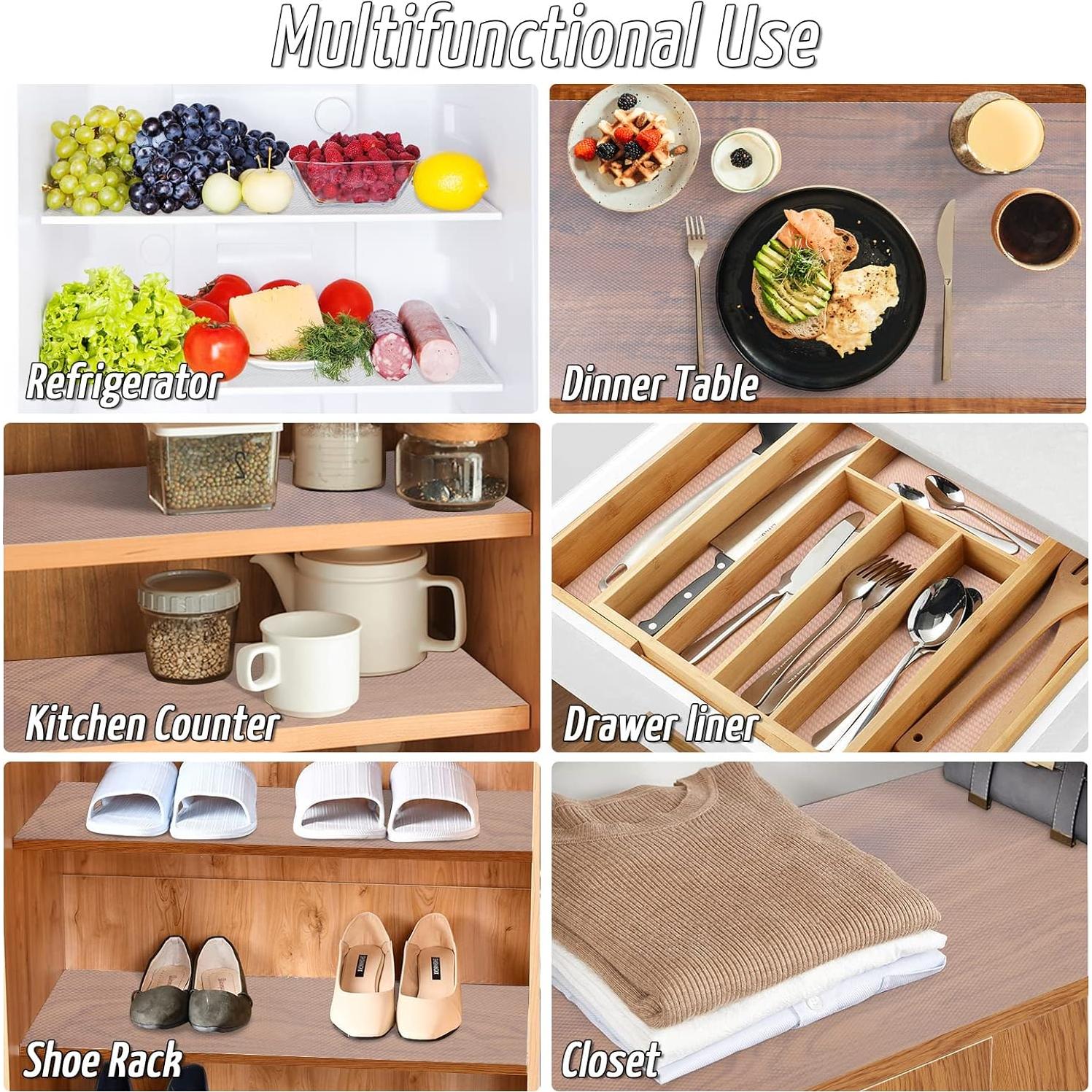 Forro de Estante Antideslizante Anoak 30.48 cm x 3.05 m EVA