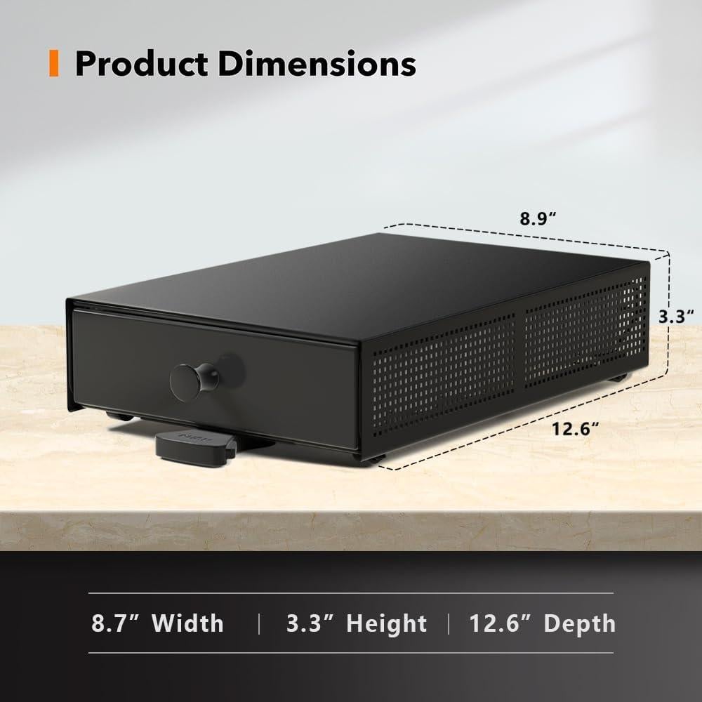 Organizador de Cajones para K Cup SICHEER - Soporte Rodante 24 Cápsulas