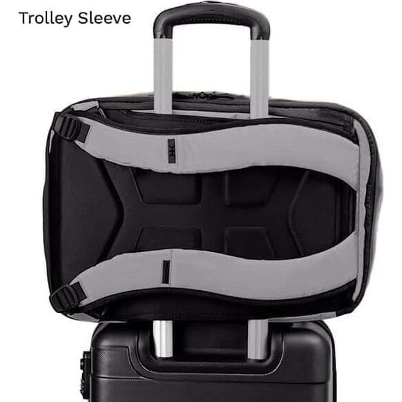 Mochila Knack Pequeña para Laptop 27L Gris Aprobada TSA