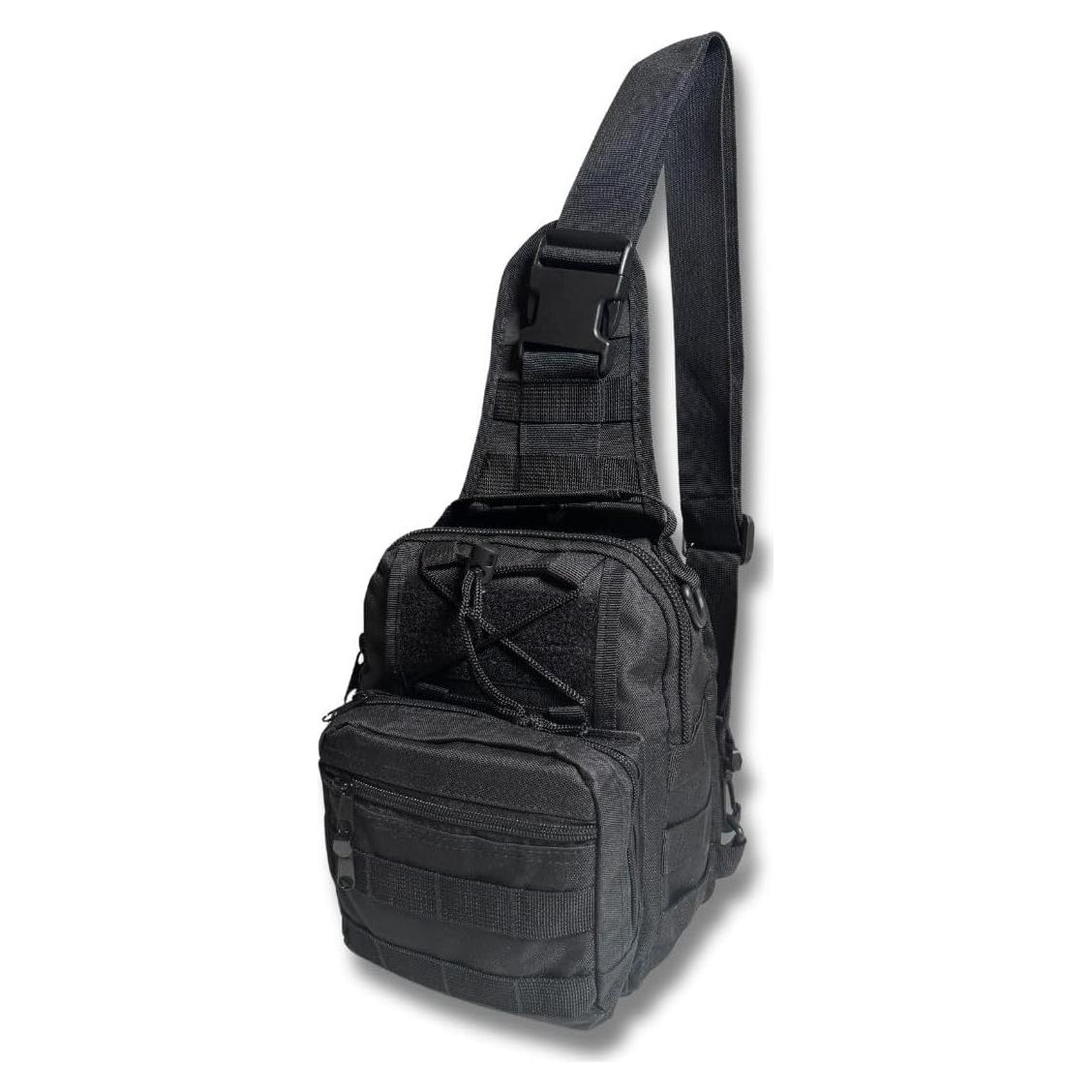 Bolsa Táctica de Bandolera GunZee Compacta 11L para Hombres