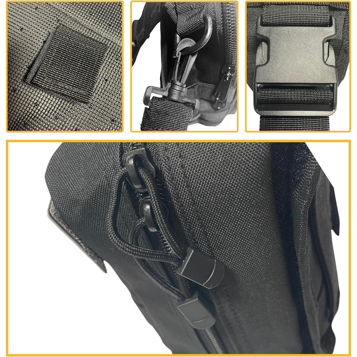 Bolsa Táctica de Bandolera GunZee Compacta 11L para Hombres