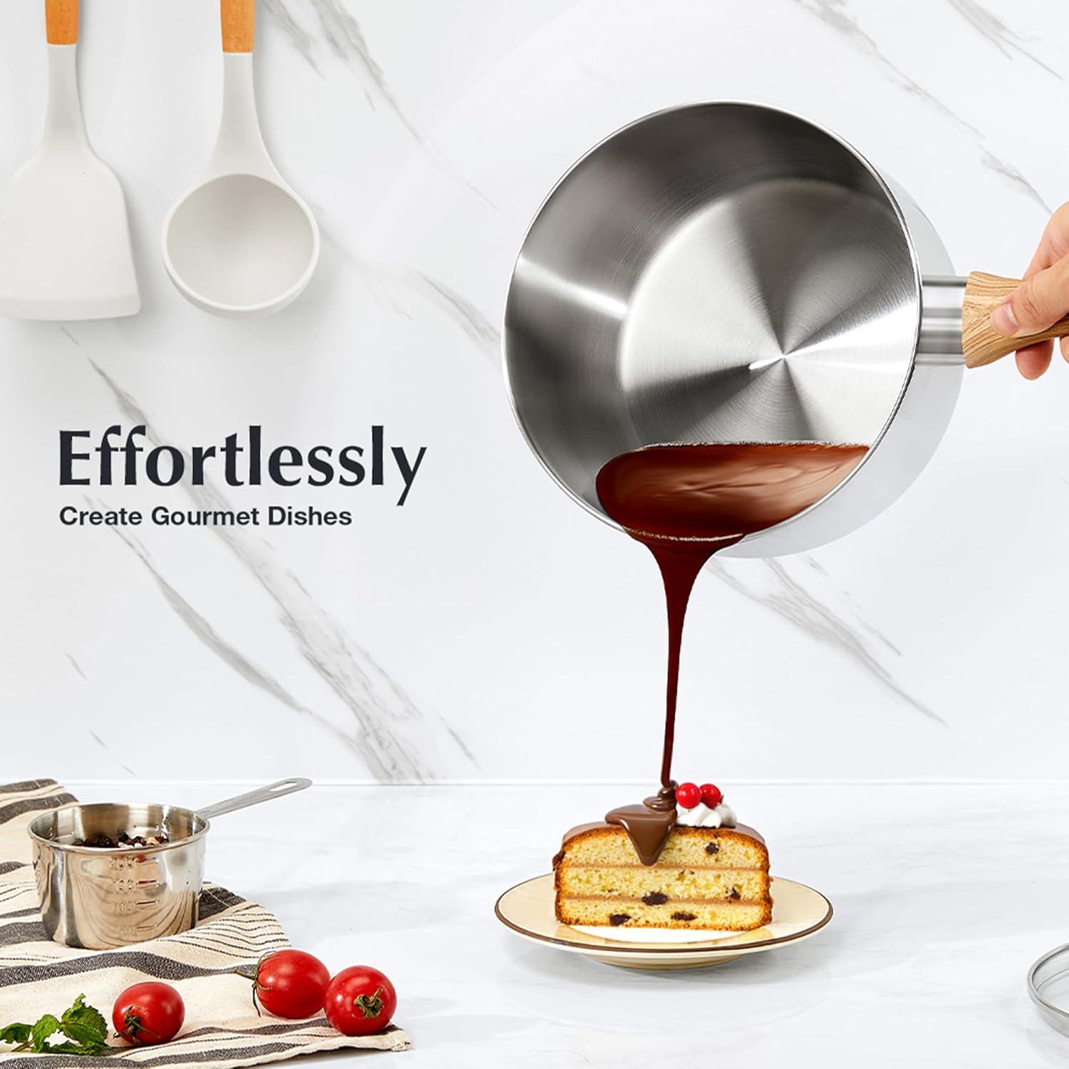 Juego de Cacerolas KOCH SYSTEME CS 6 Piezas Acero Inoxidable