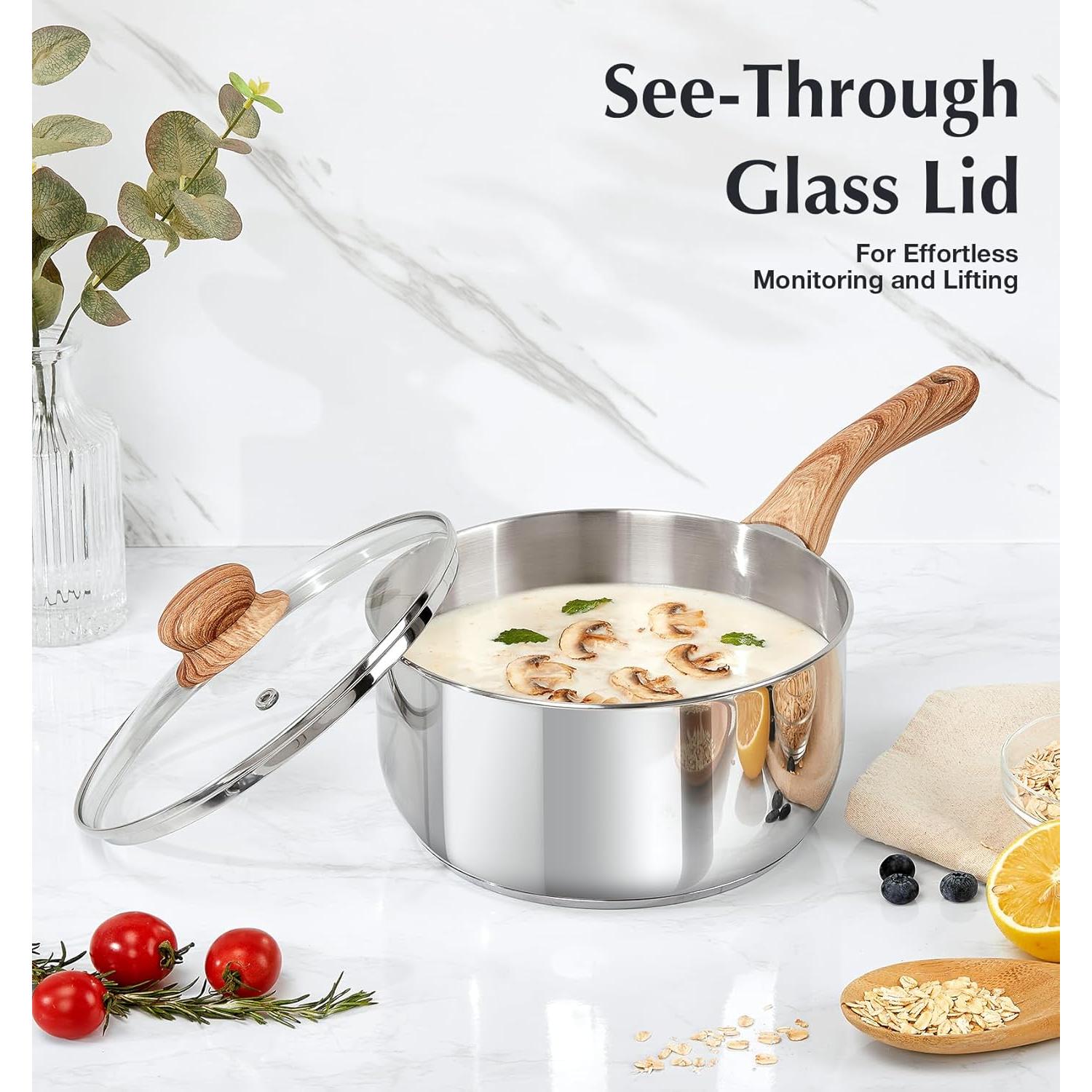 Juego de Cacerolas KOCH SYSTEME CS 6 Piezas Acero Inoxidable