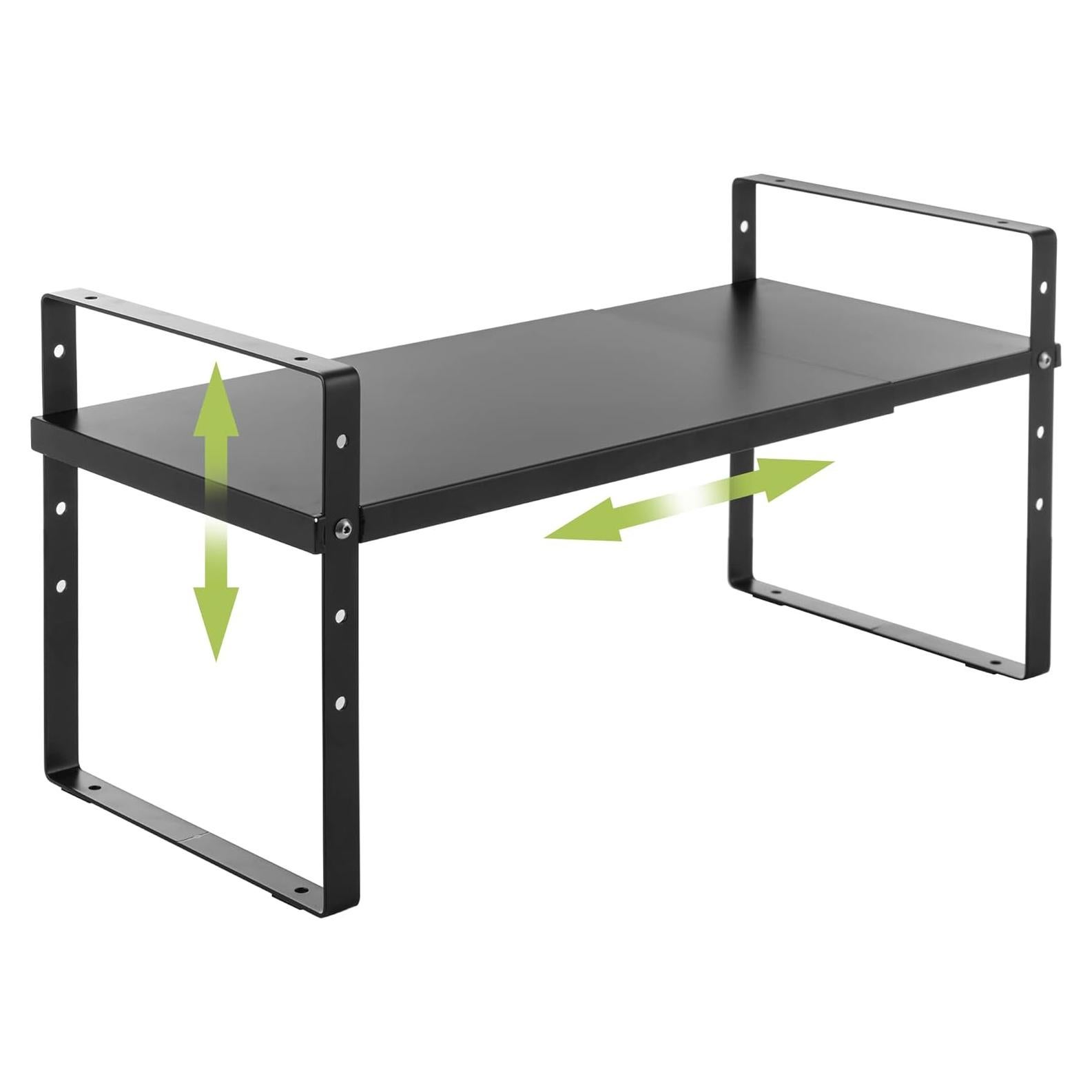 Organizador de Estante Expandible Across-Star Negro 1 Paquete