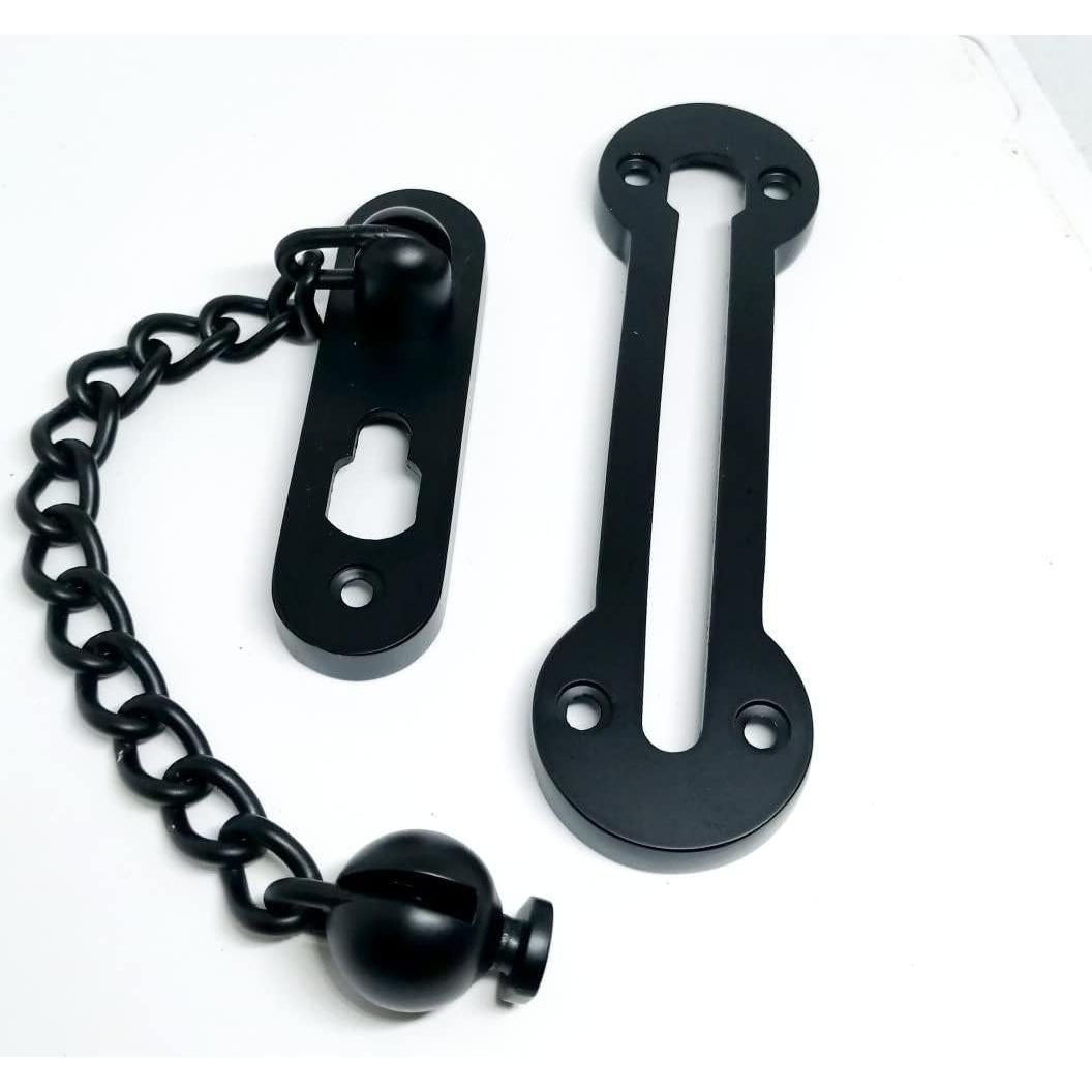 Cadena de Seguridad V-CORME de Acero Inoxidable 3mm Negra