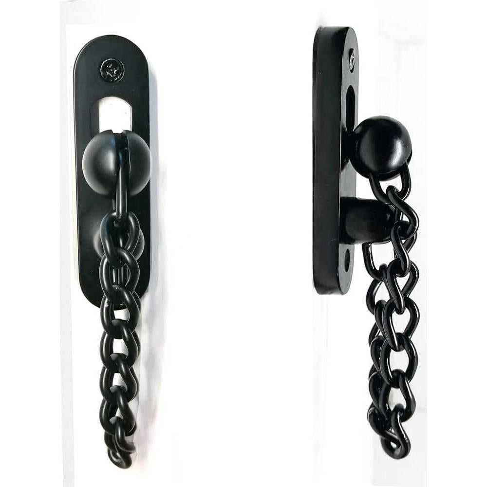 Cadena de Seguridad V-CORME de Acero Inoxidable 3mm Negra